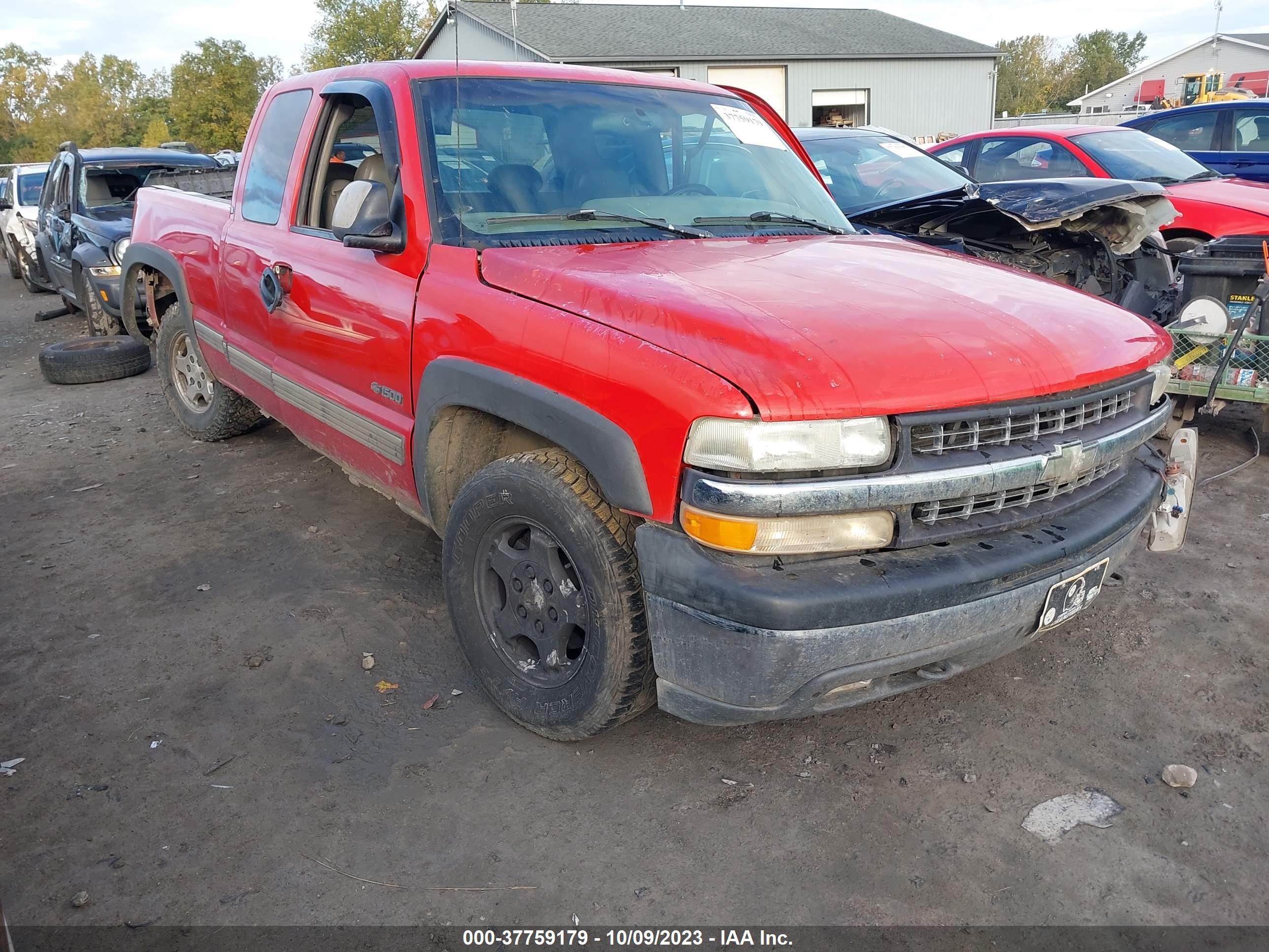 chevrolet silverado 1999 2gcec19t6x1244489