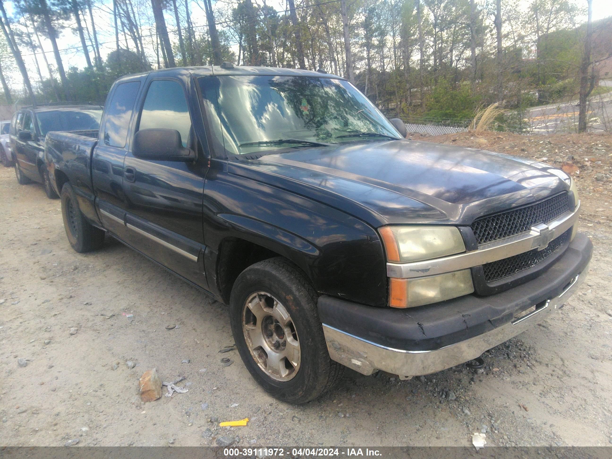 chevrolet silverado 2005 2gcec19t951303225