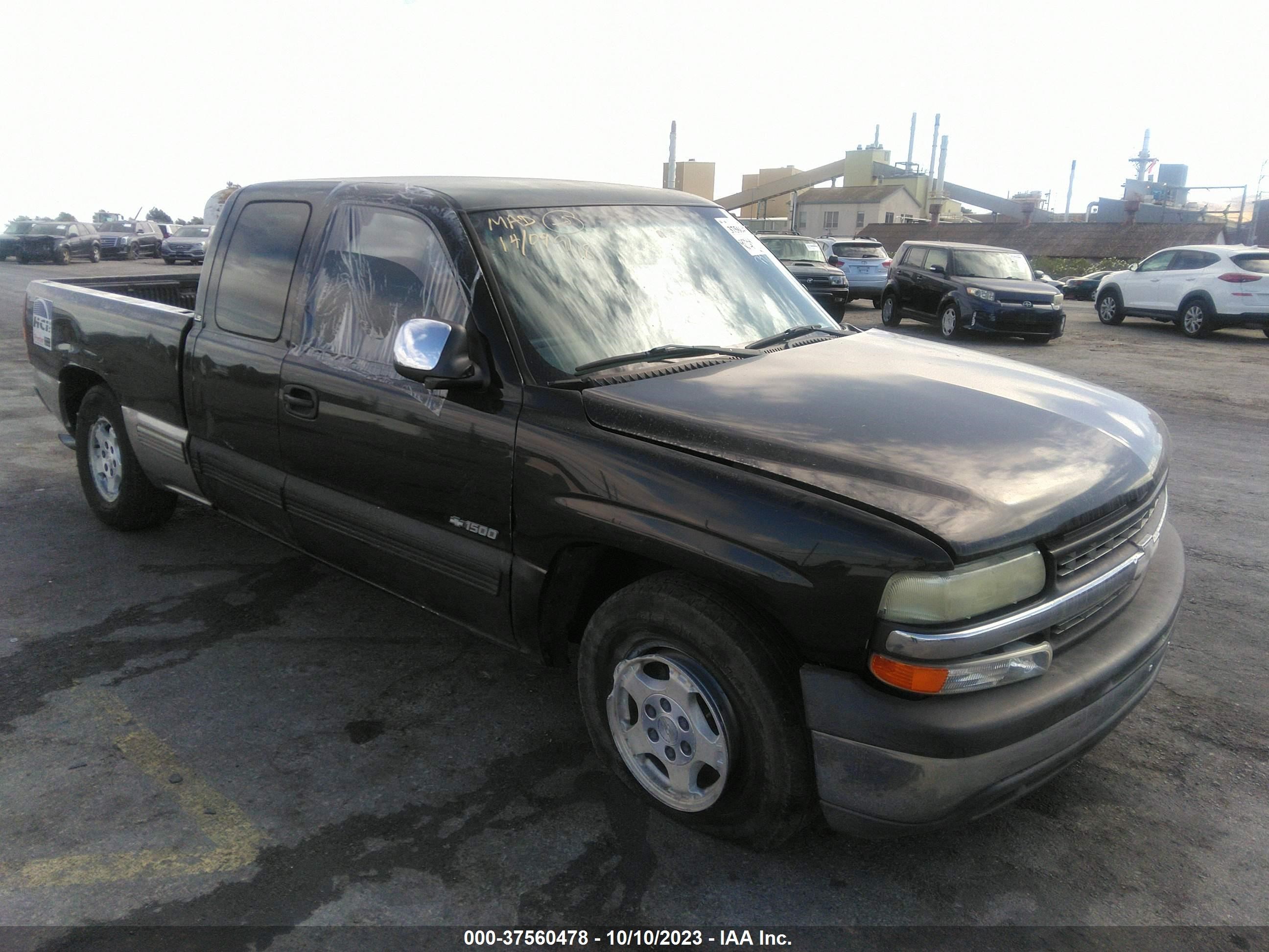 chevrolet silverado 2000 2gcec19txy1327005