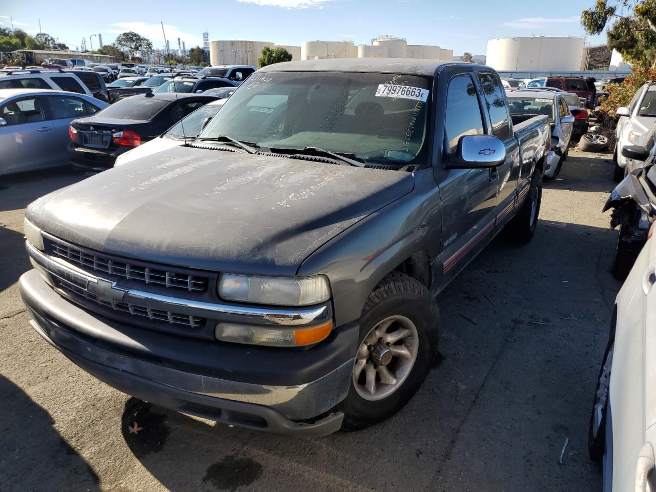 chevrolet silverado 2001 2gcec19v011265430