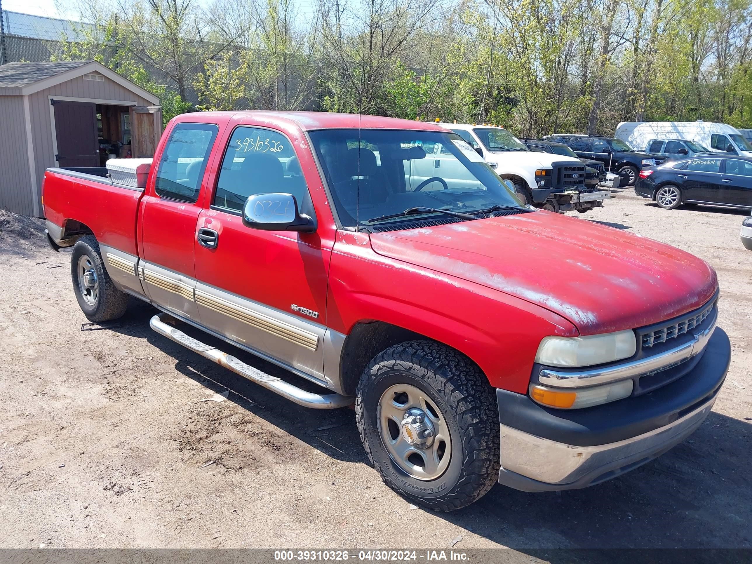 chevrolet silverado 2002 2gcec19v021346932