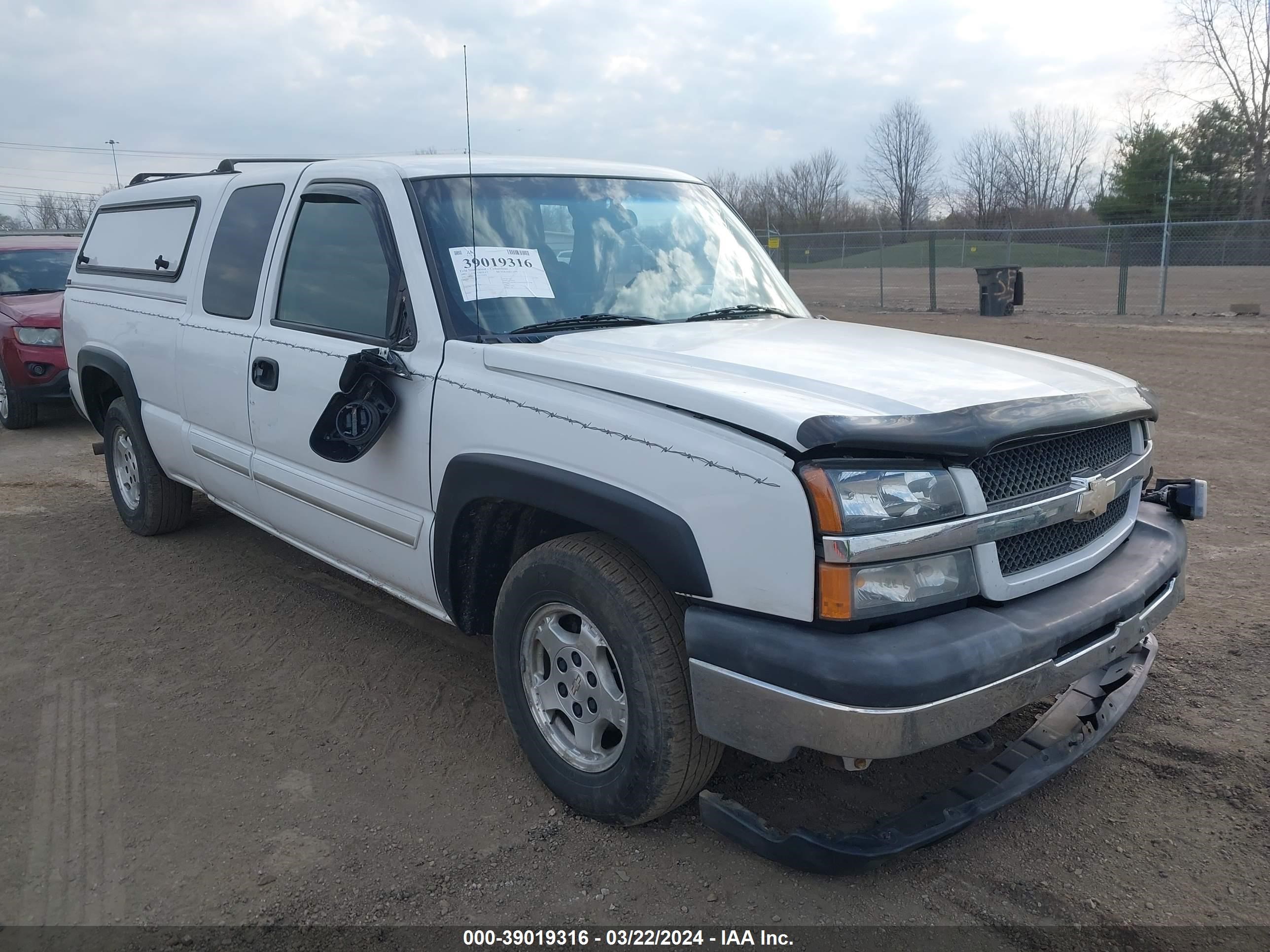 chevrolet silverado 2003 2gcec19v031223004