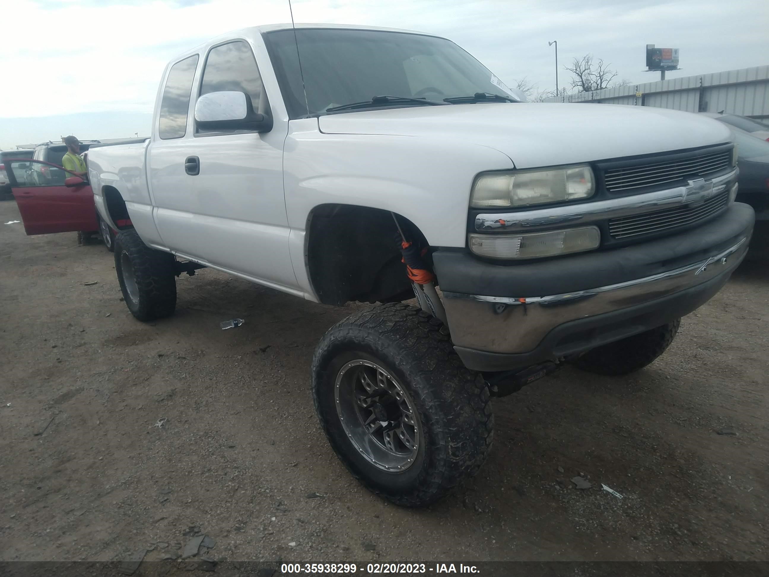 chevrolet silverado 2002 2gcec19v121307296