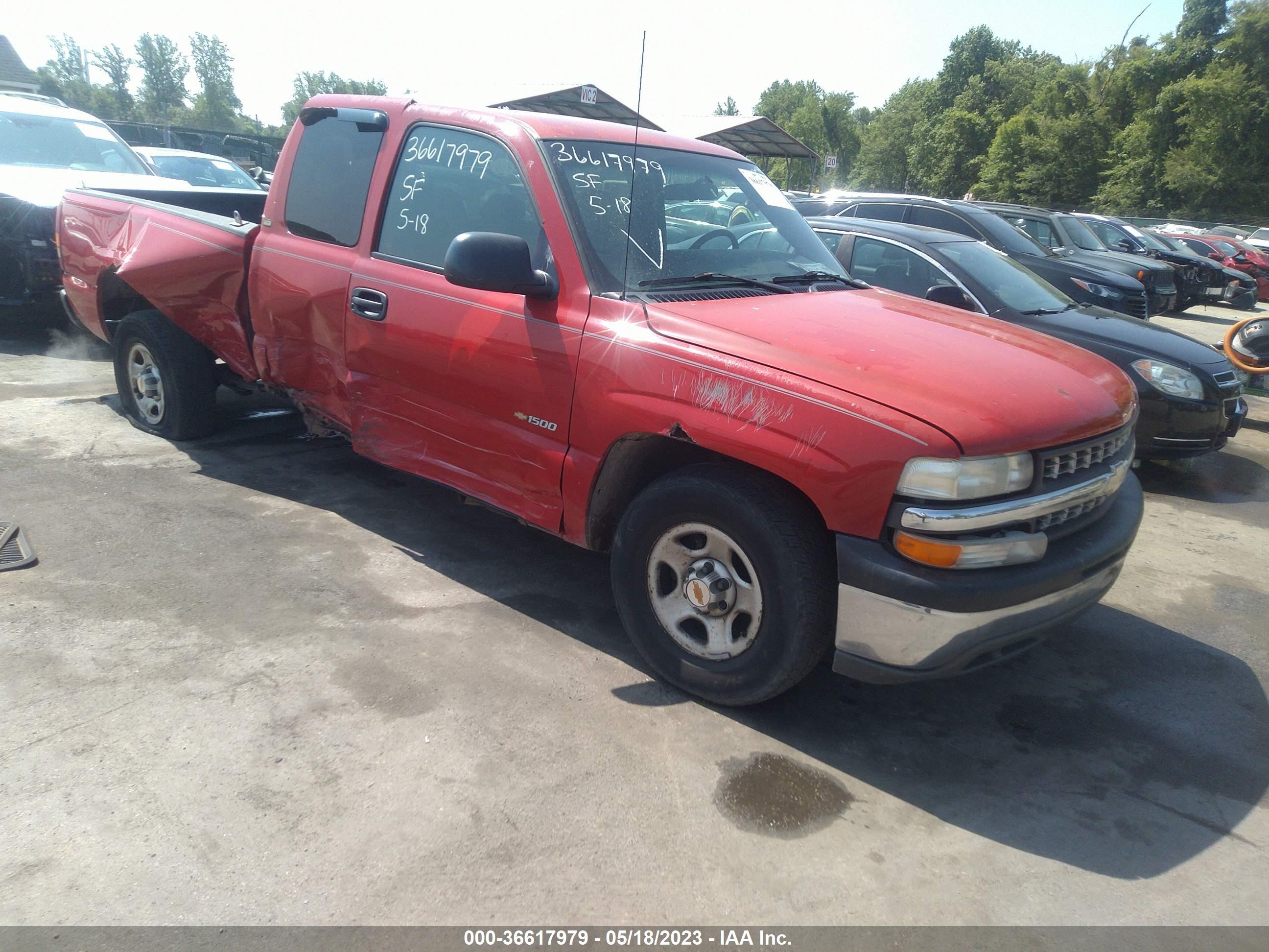 chevrolet silverado 2001 2gcec19v211293777