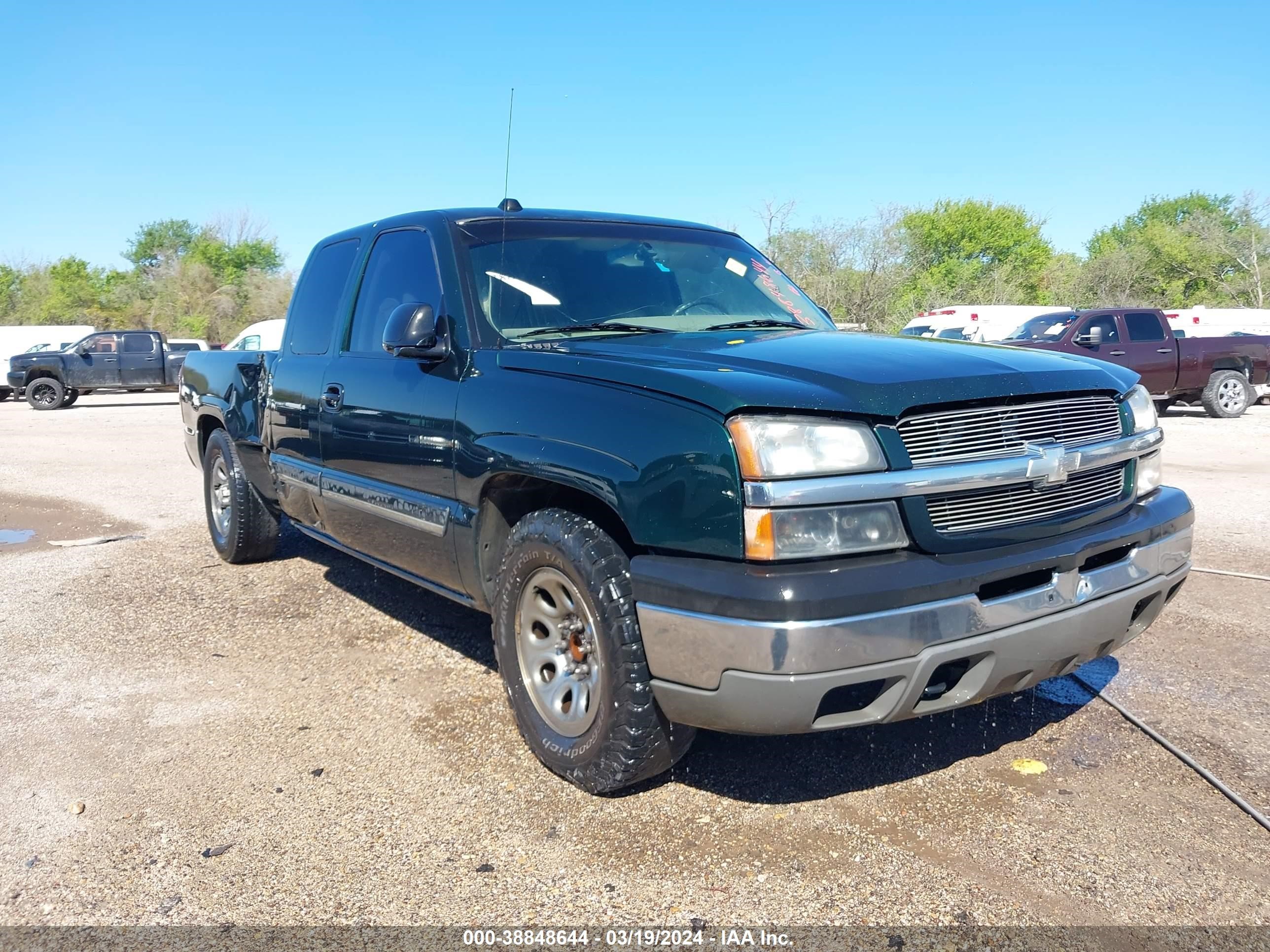 chevrolet silverado 2005 2gcec19v251344121