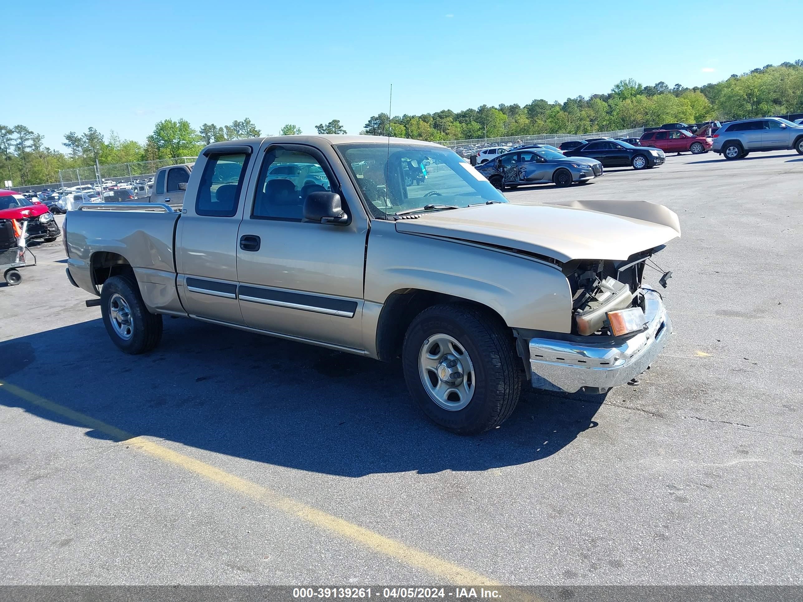 chevrolet silverado 2004 2gcec19v341175256