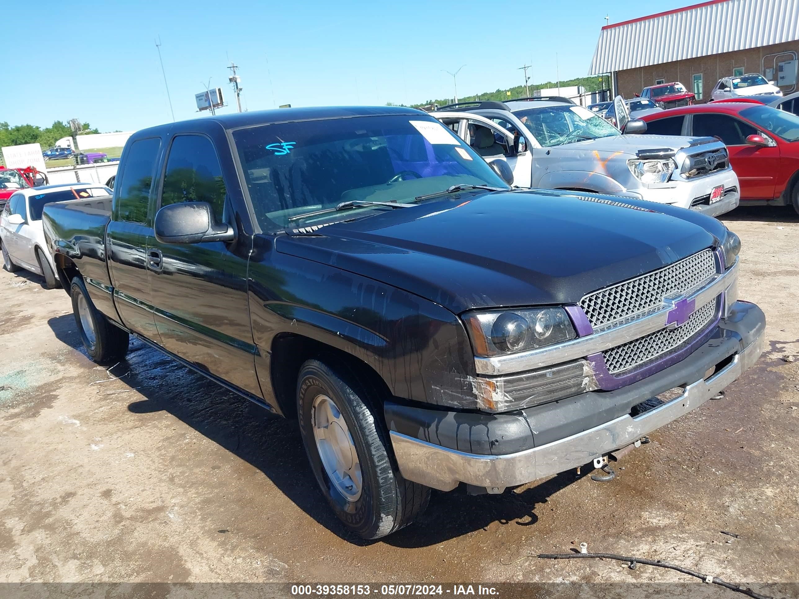 chevrolet silverado 2004 2gcec19v441248280