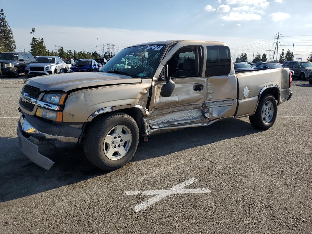 chevrolet silverado 2004 2gcec19v541146034