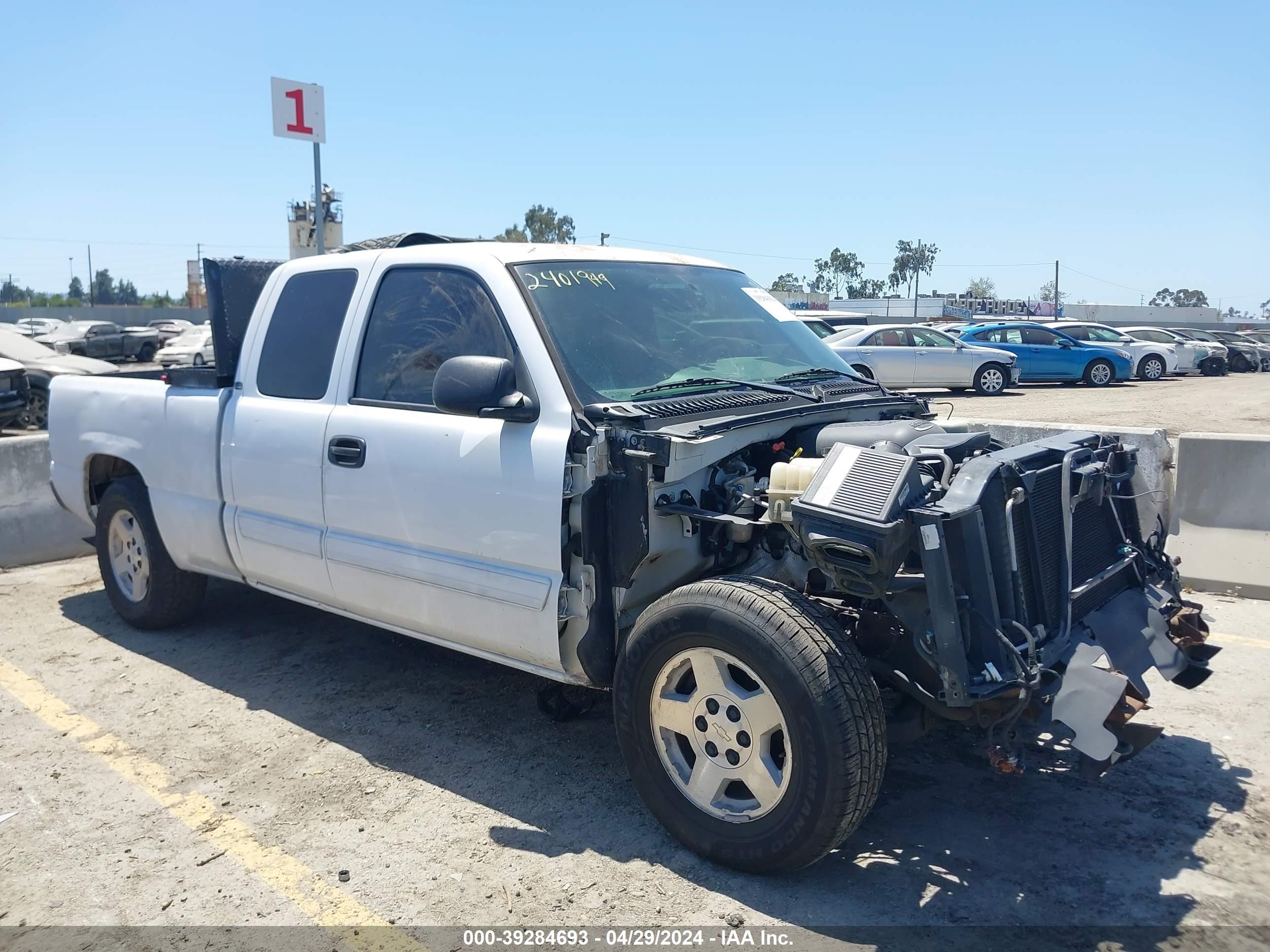 chevrolet silverado 2005 2gcec19v651260156