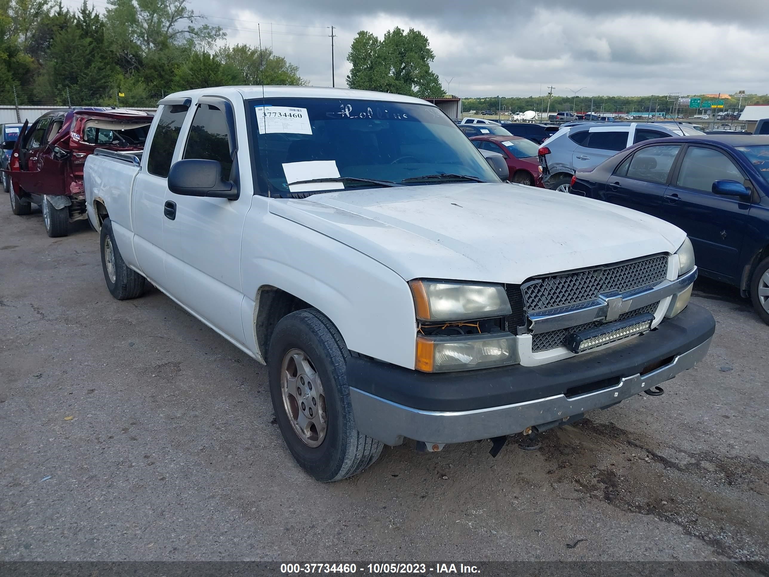 chevrolet silverado 2004 2gcec19v741364041