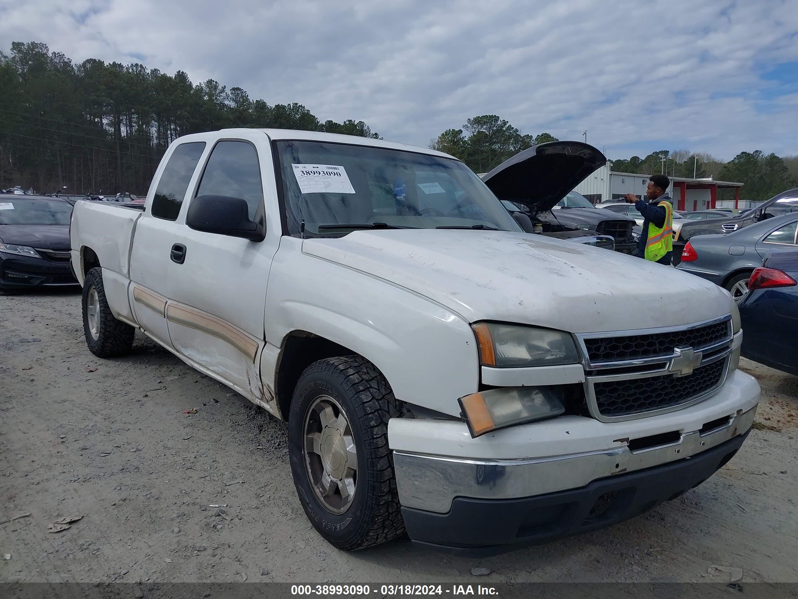 chevrolet silverado 2006 2gcec19v861299428