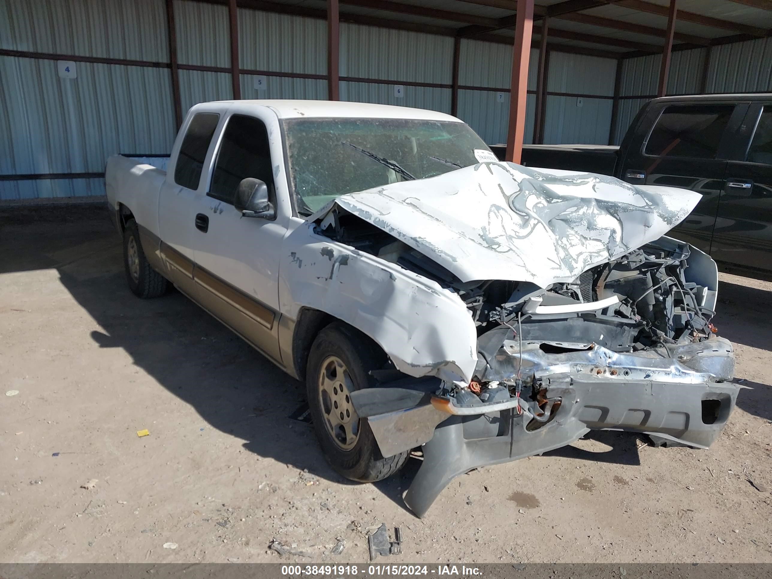 chevrolet silverado 2003 2gcec19v931201101