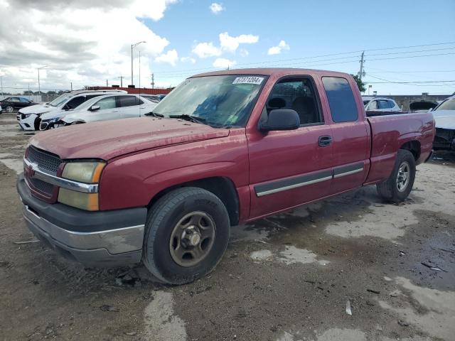 chevrolet silverado 2004 2gcec19v941210589