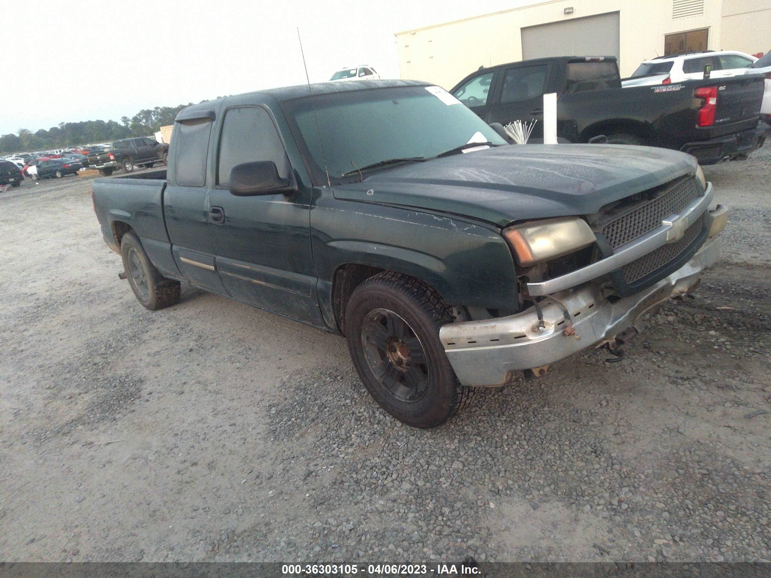 chevrolet silverado 2004 2gcec19v941329338