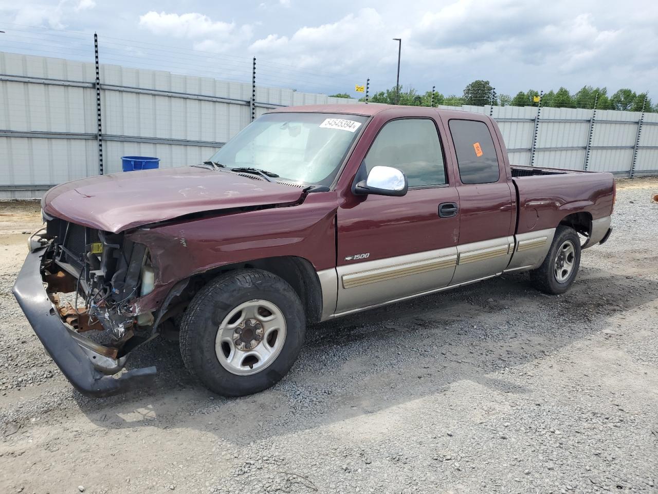 chevrolet silverado 2001 2gcec19vx11340697