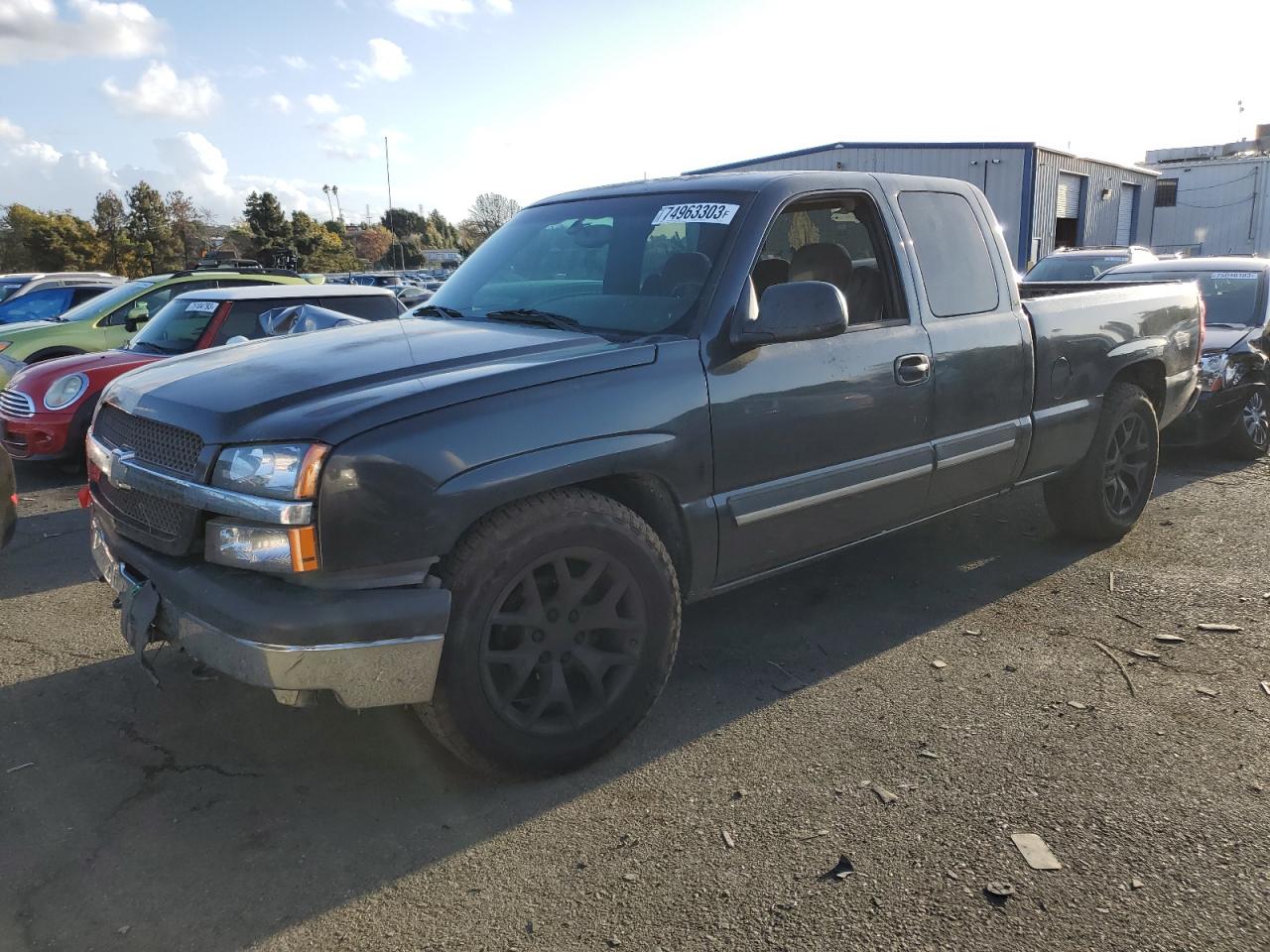 chevrolet silverado 2004 2gcec19vx41148281