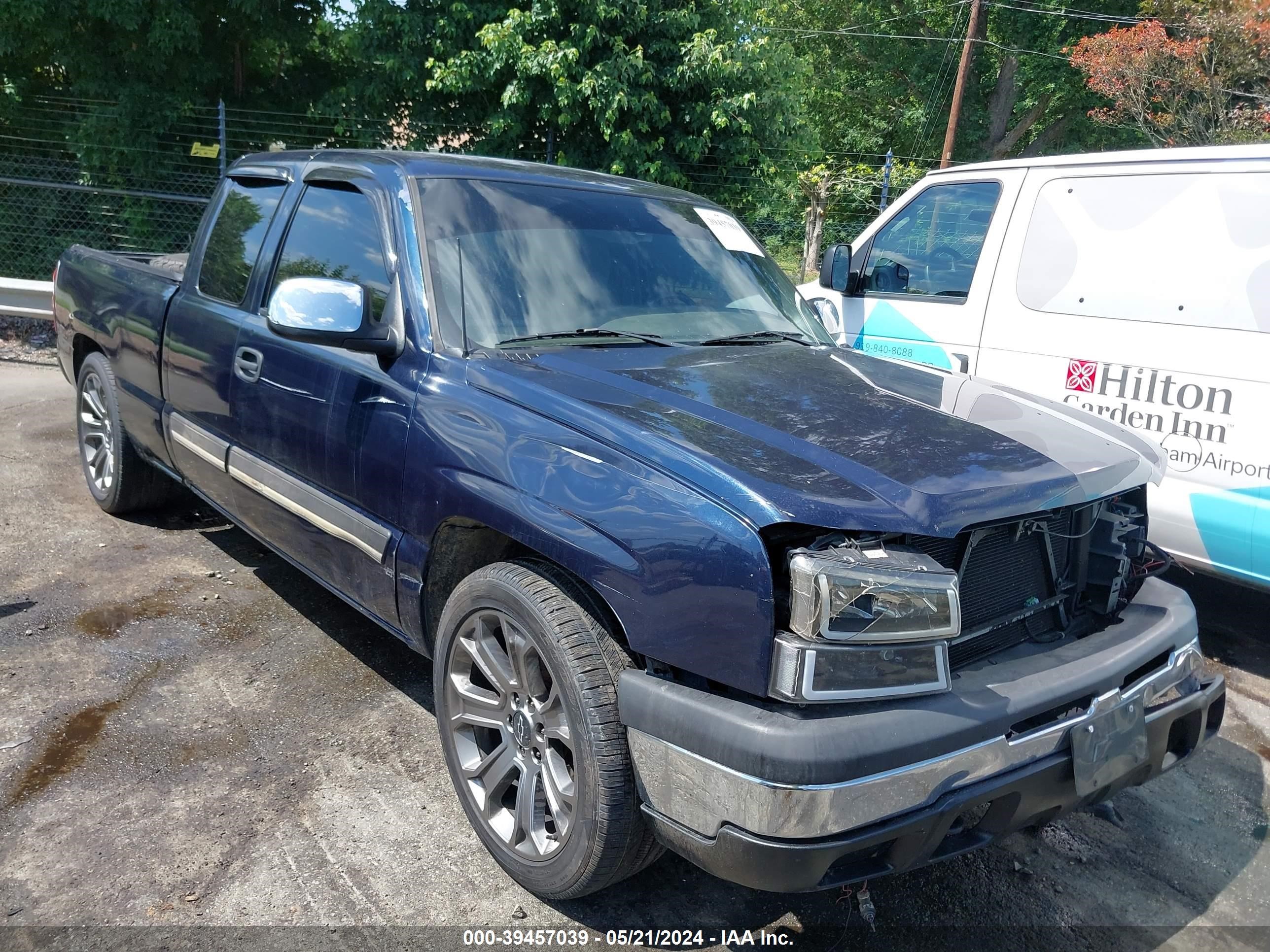 chevrolet silverado 2005 2gcec19vx51327213