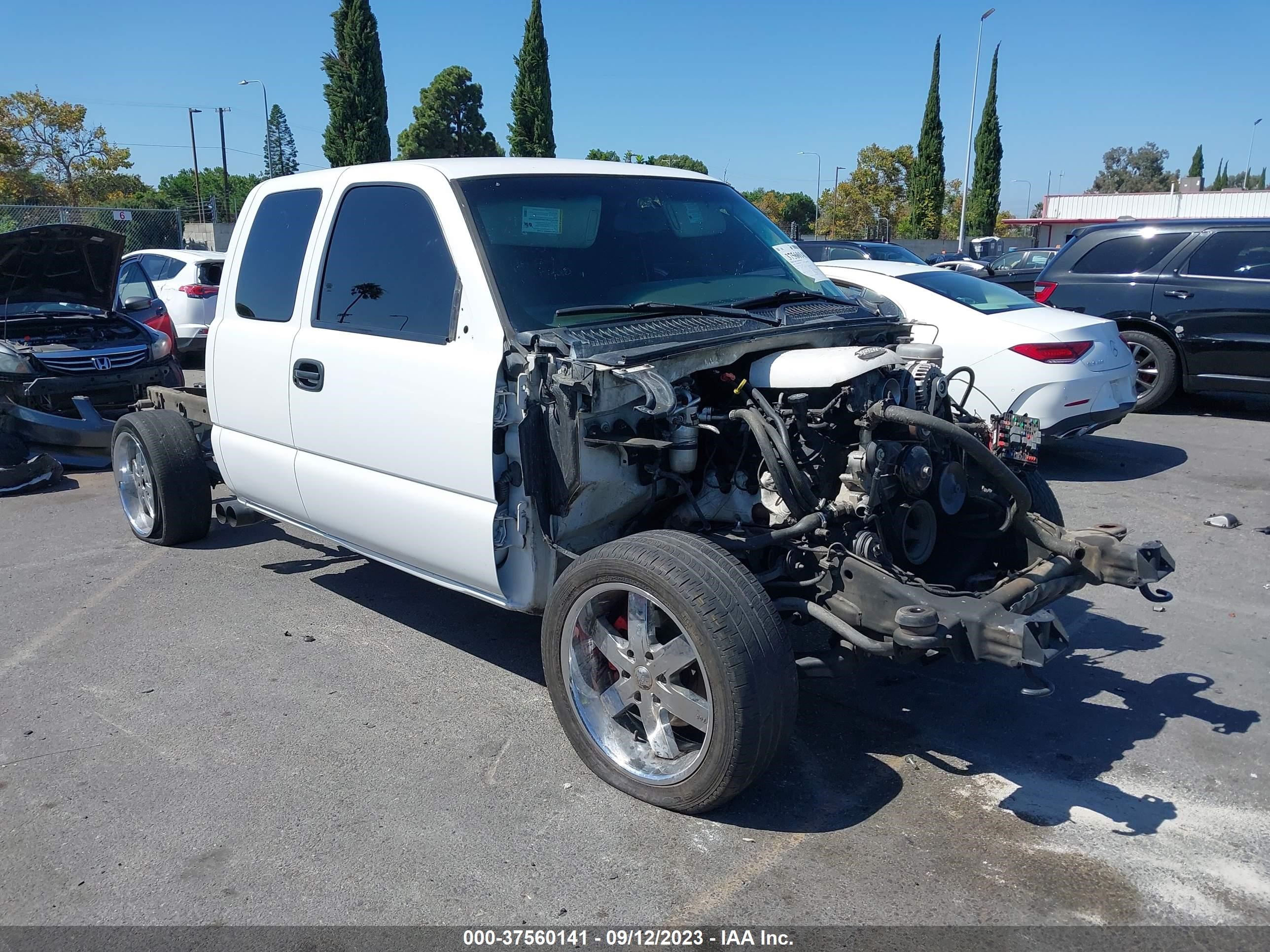 chevrolet silverado 2005 2gcec19vx51332041