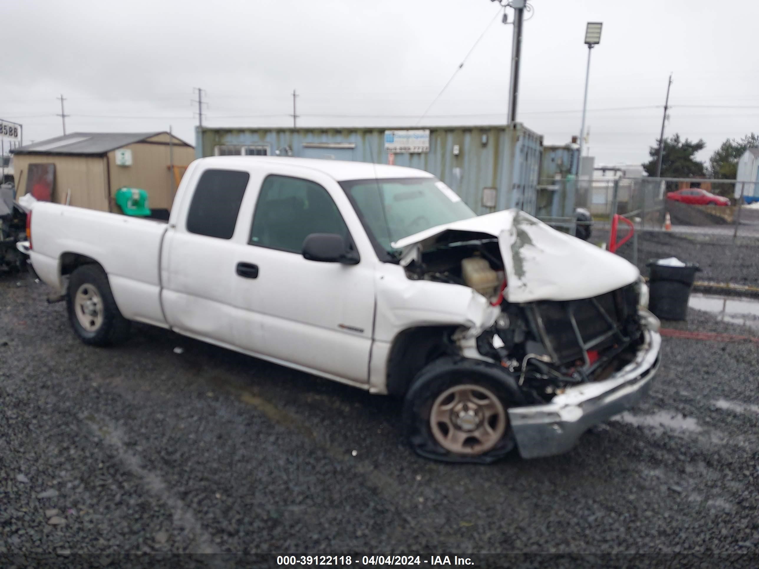 chevrolet silverado 2001 2gcec19w111203513