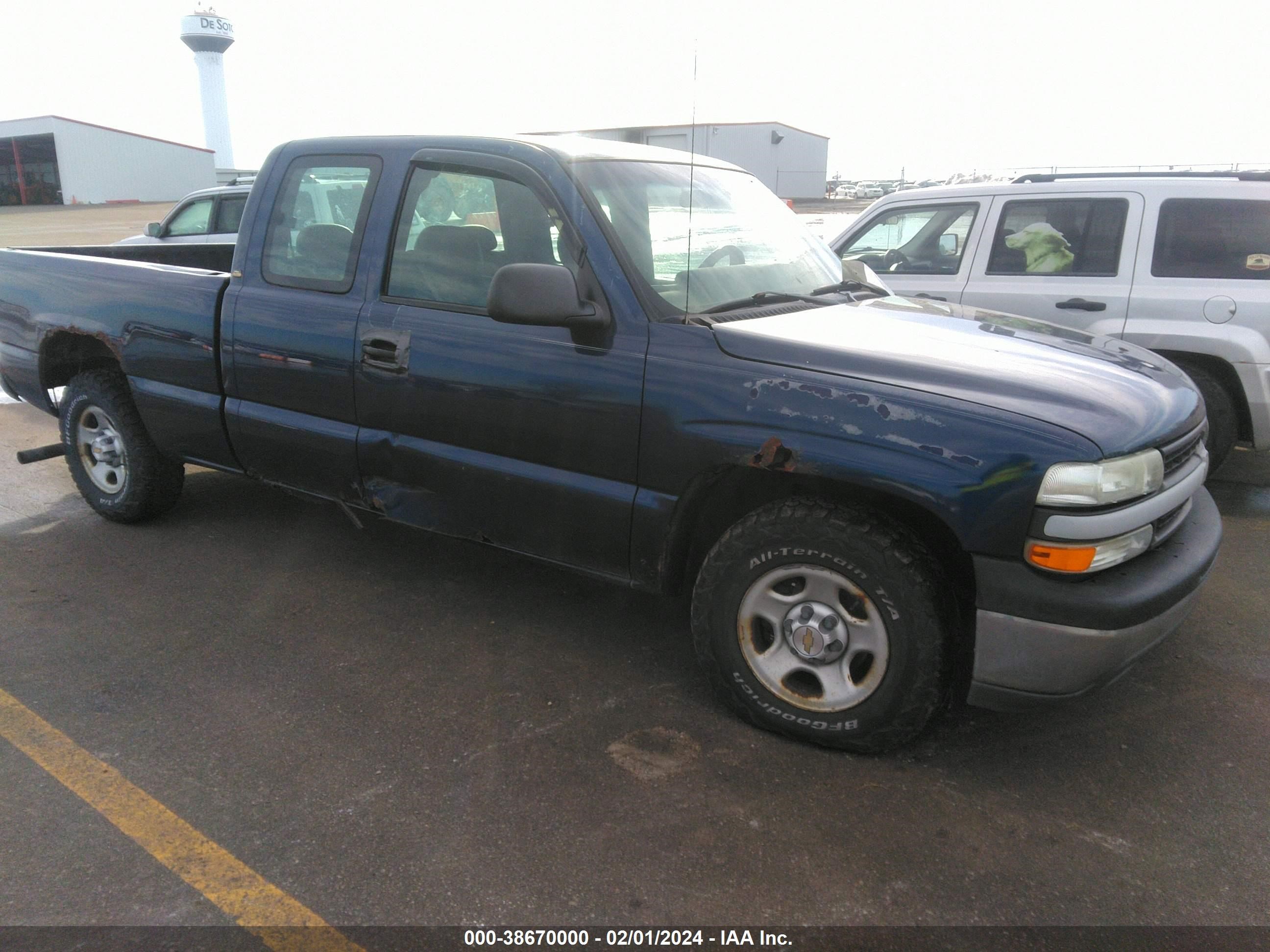 chevrolet silverado 2002 2gcec19w421376539