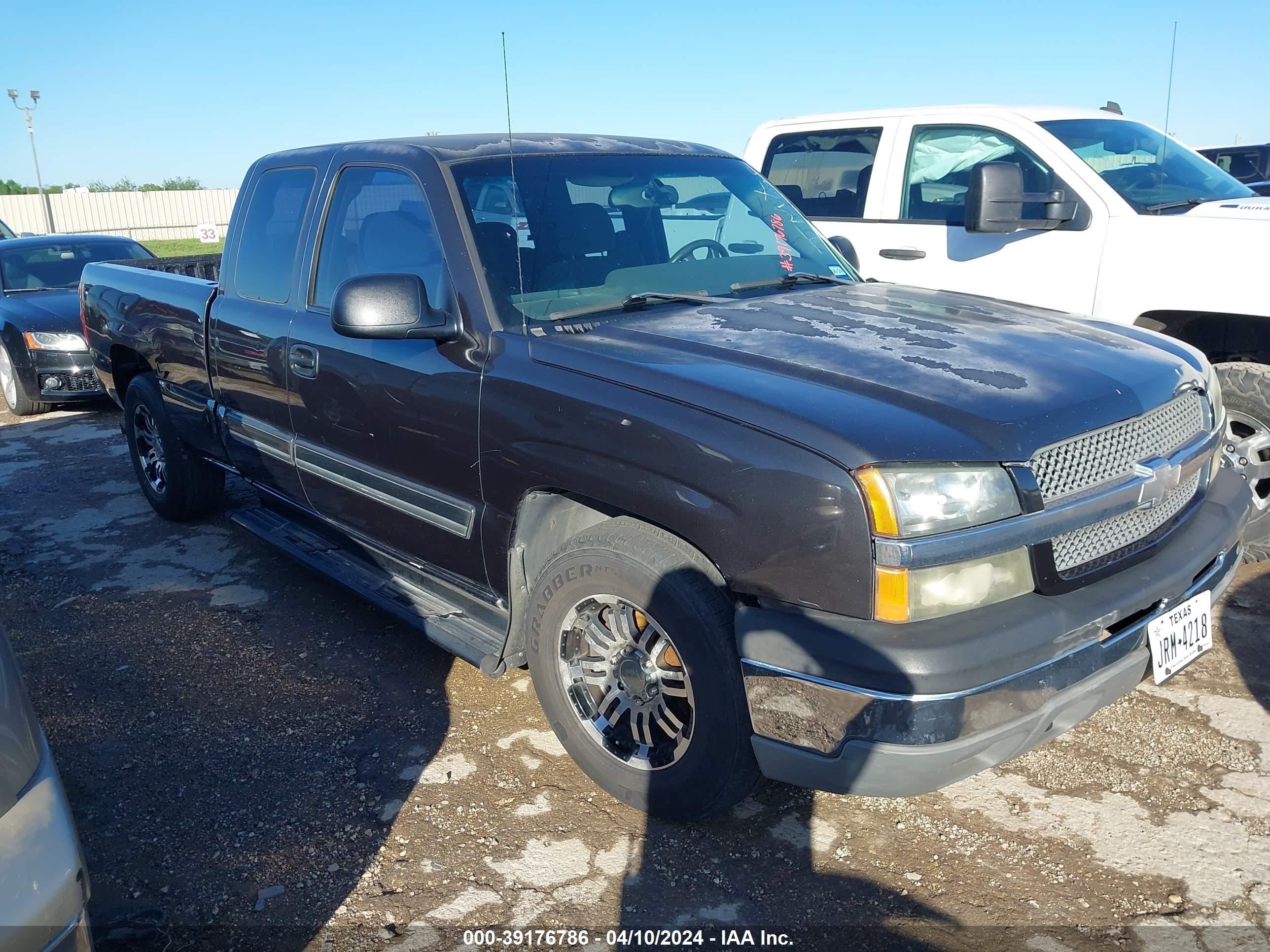 chevrolet silverado 2003 2gcec19x131227578