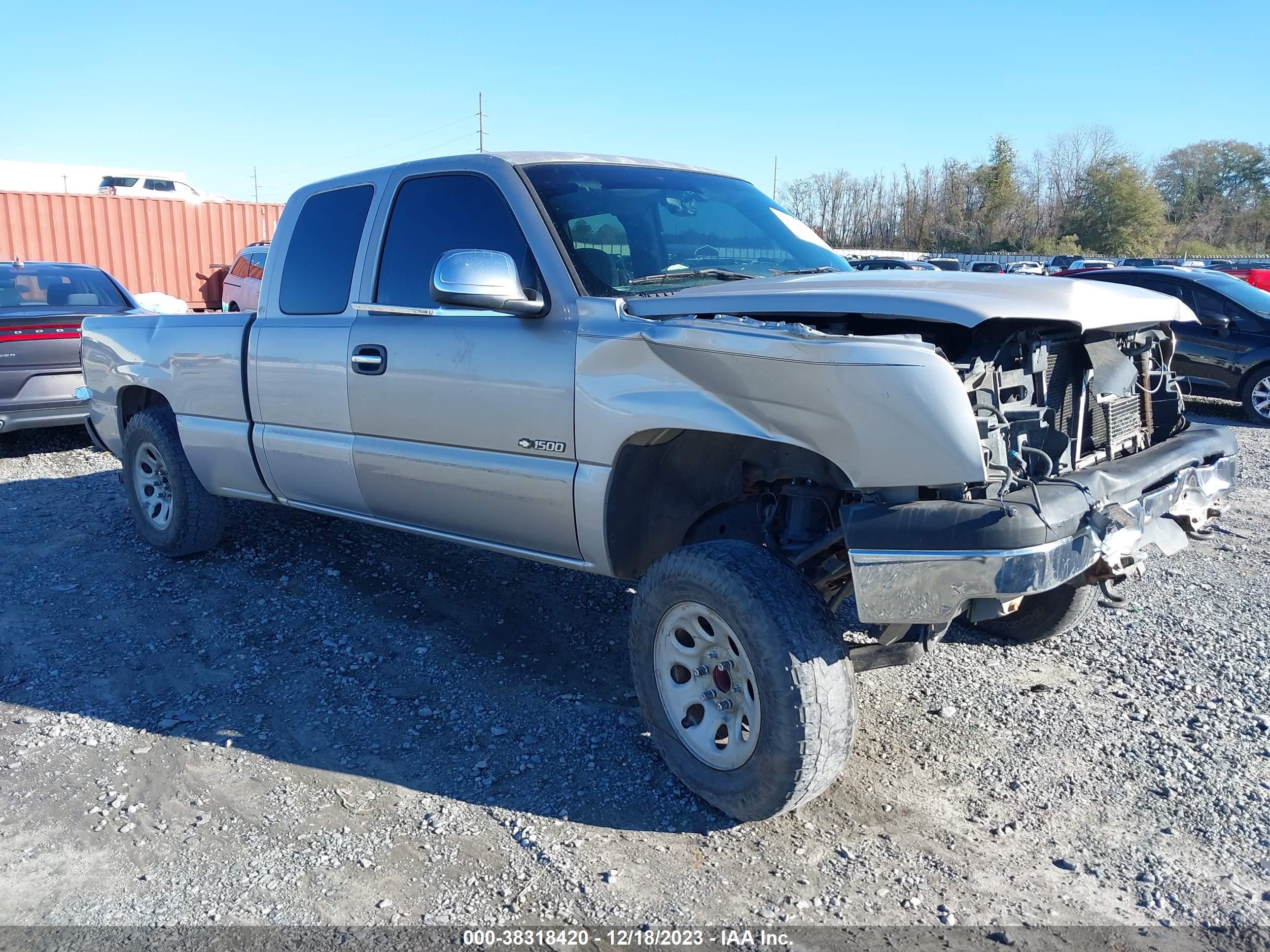 chevrolet silverado 2006 2gcec19z861321897