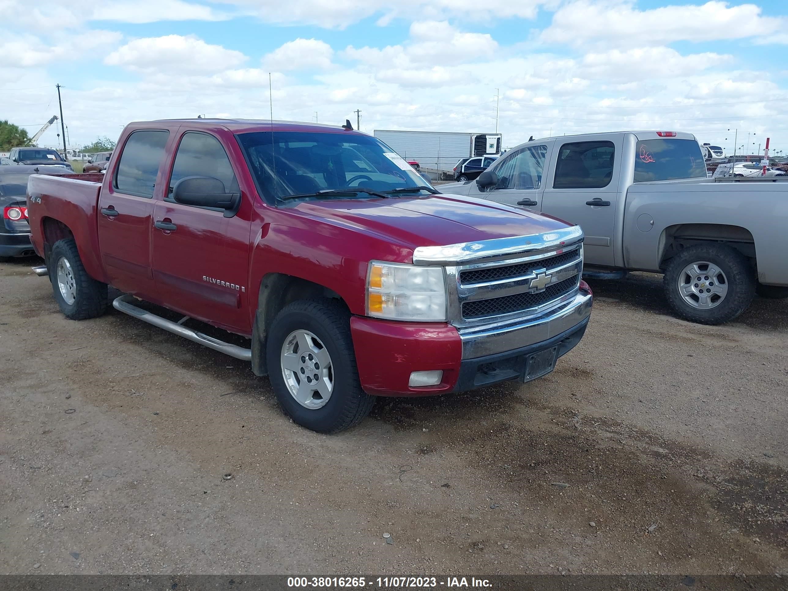 chevrolet silverado 2007 2gcek13m371536184