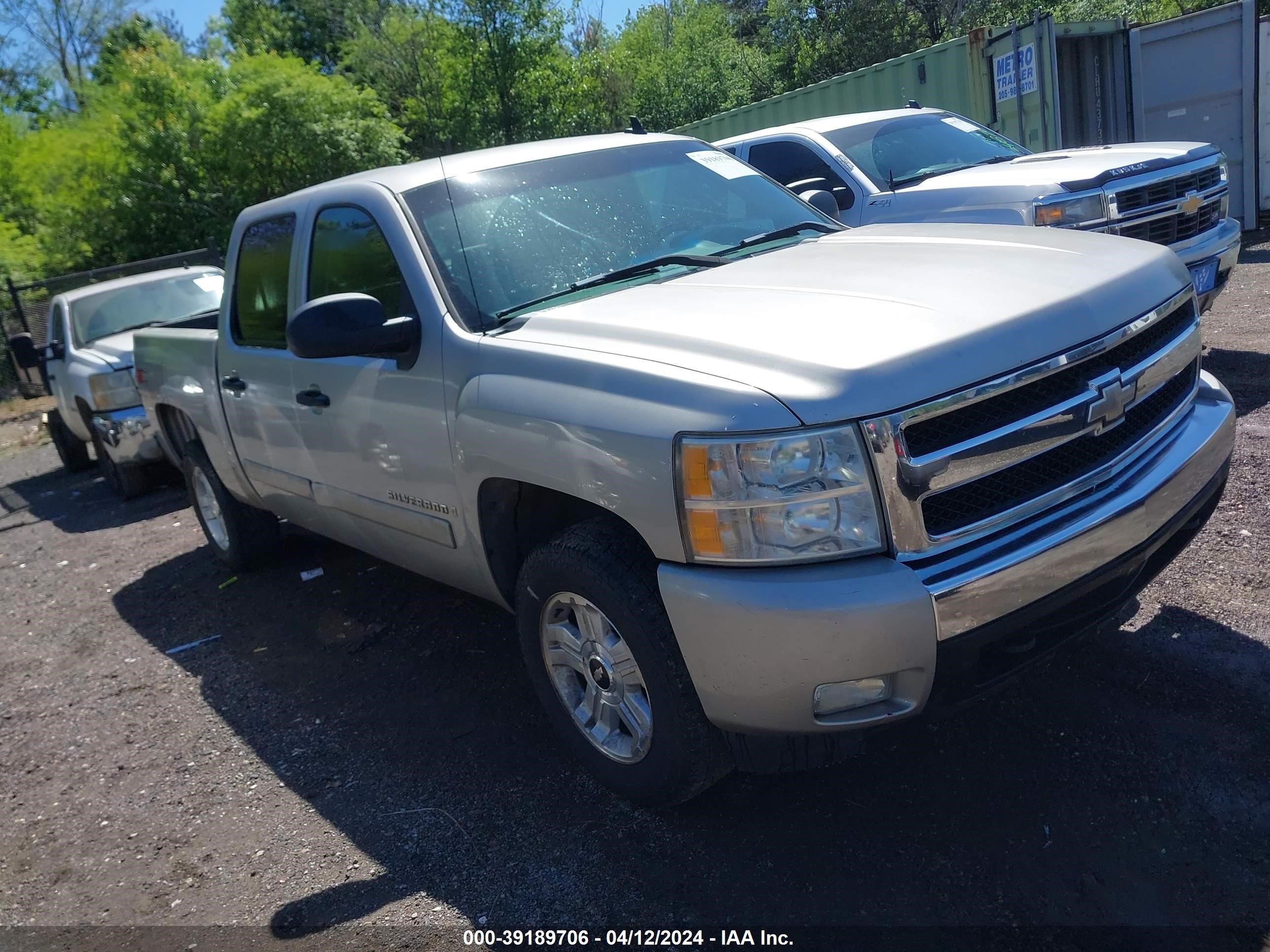 chevrolet silverado 2007 2gcek13m871524287