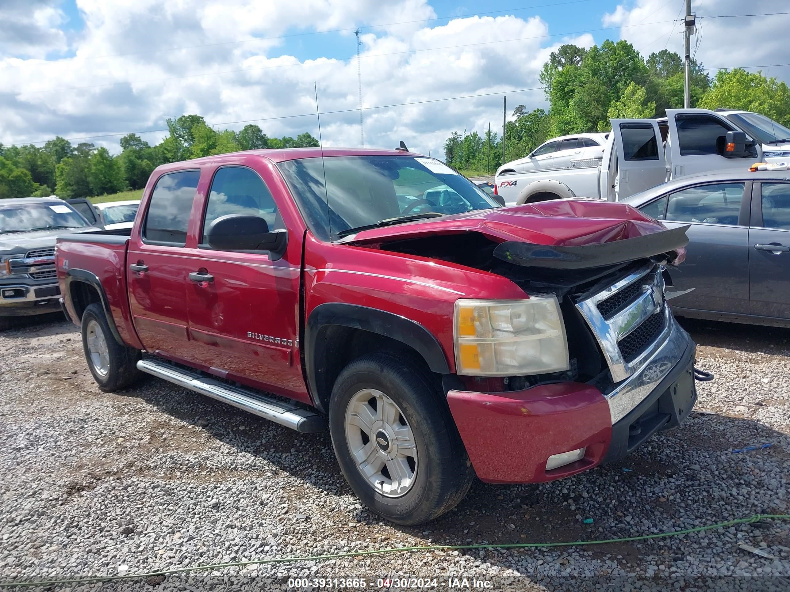 chevrolet silverado 2007 2gcek13m971542927