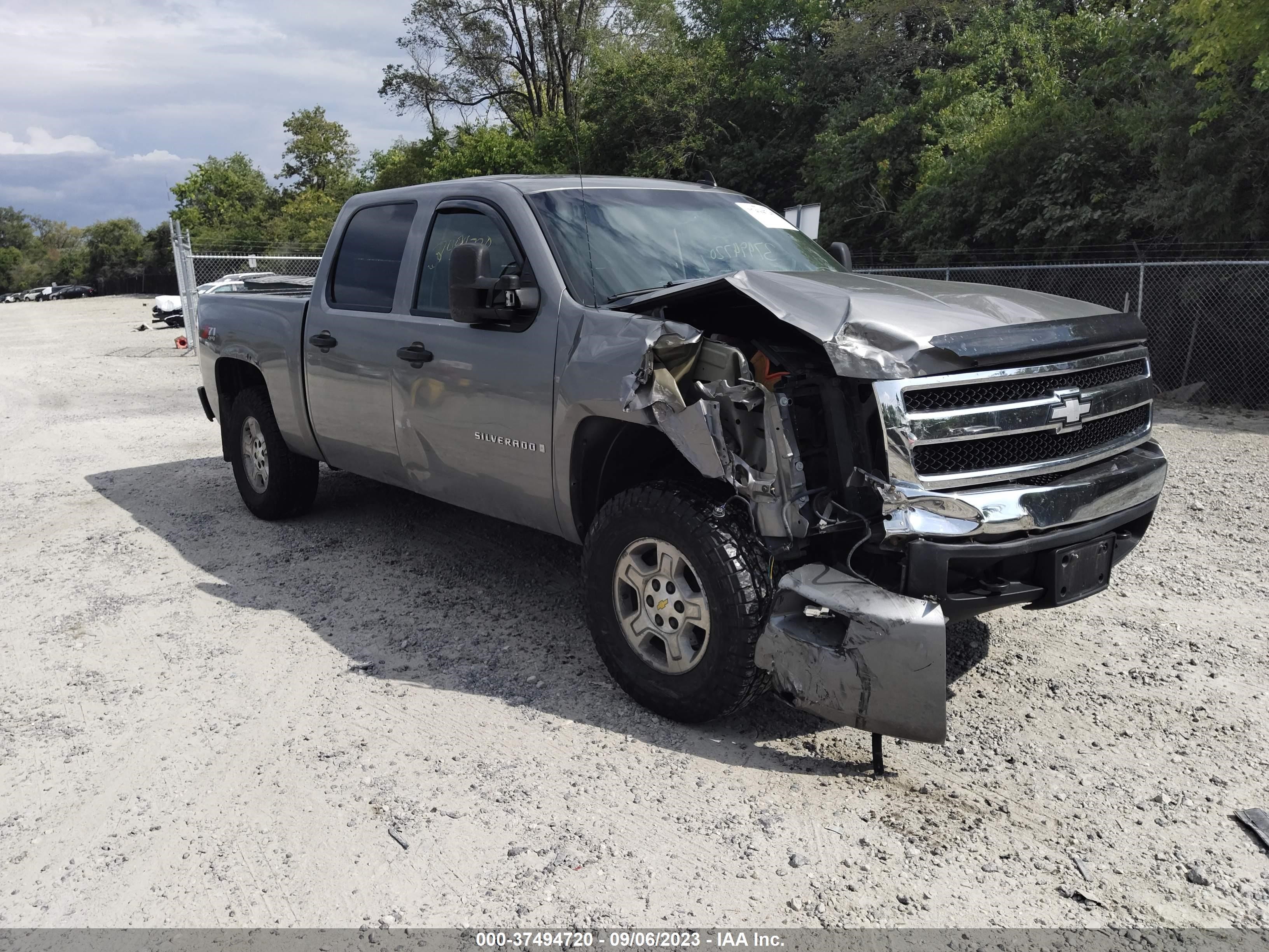 chevrolet silverado 2008 2gcek13m981109822