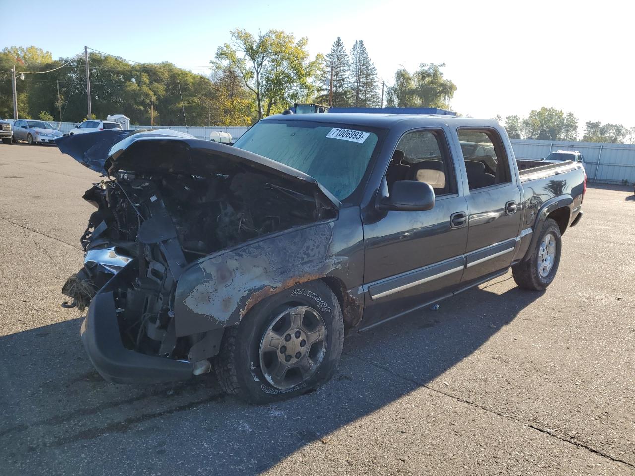 chevrolet silverado 2005 2gcek13t051342507