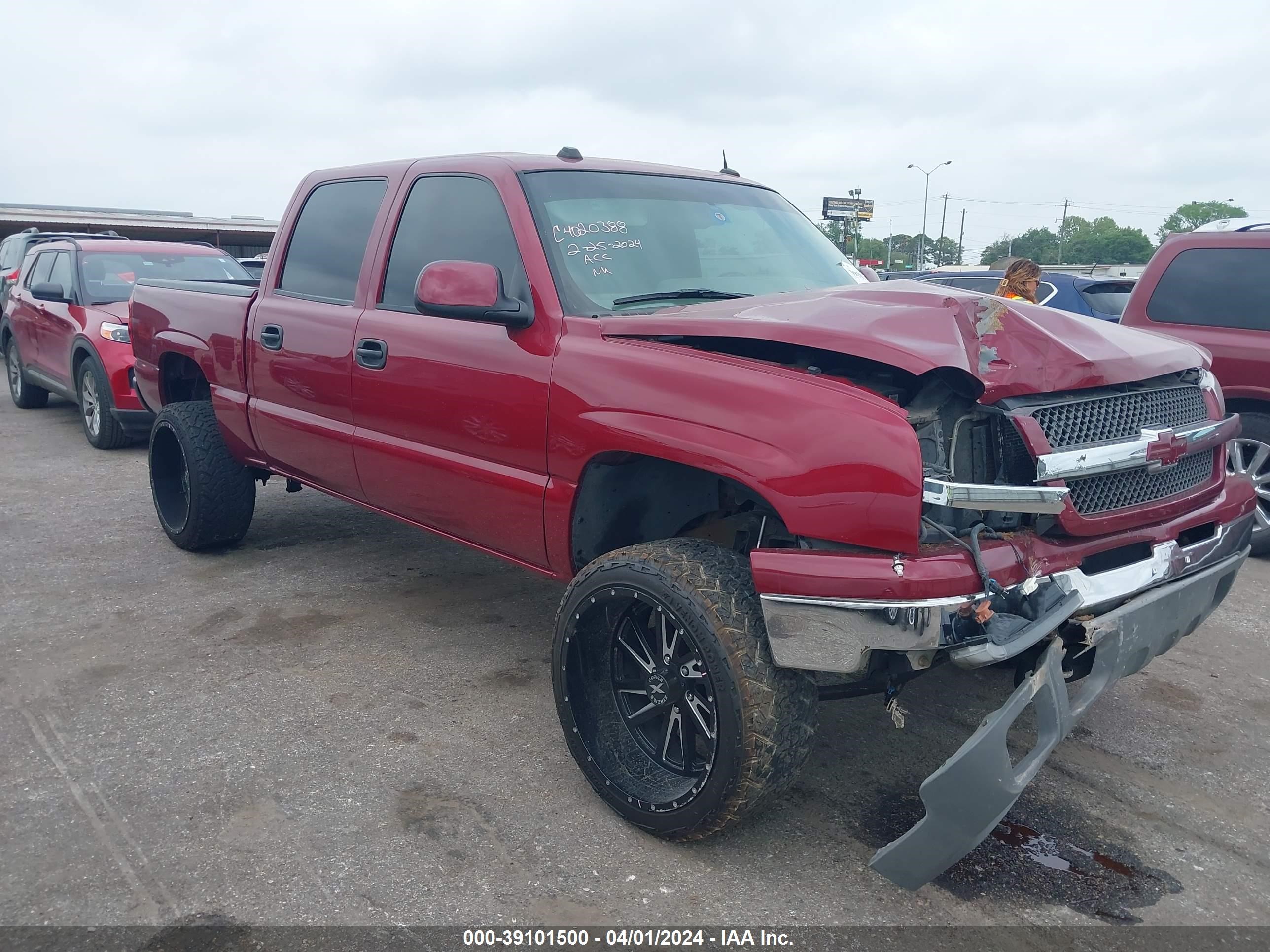 chevrolet silverado 2005 2gcek13t551103129