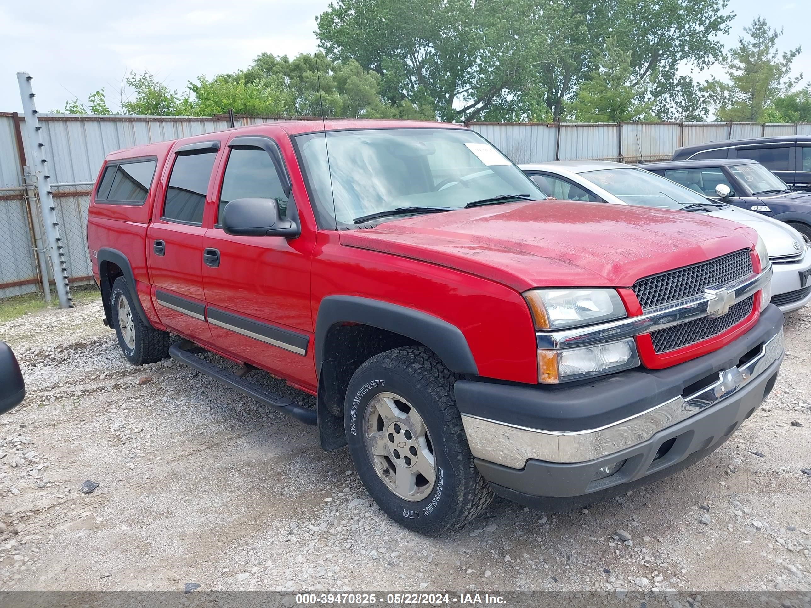 chevrolet silverado 2005 2gcek13t851241344