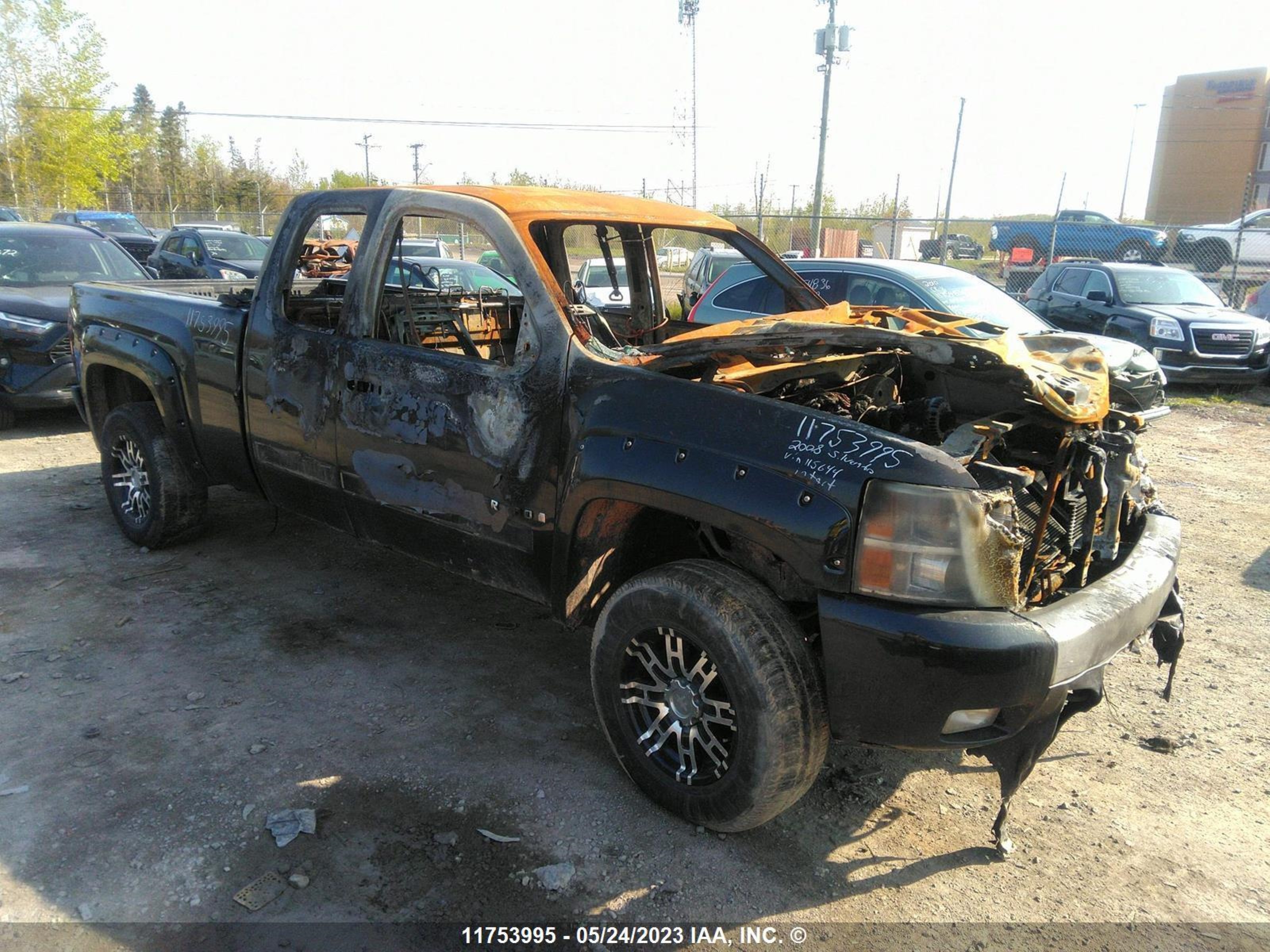 chevrolet silverado 2008 2gcek190481155644