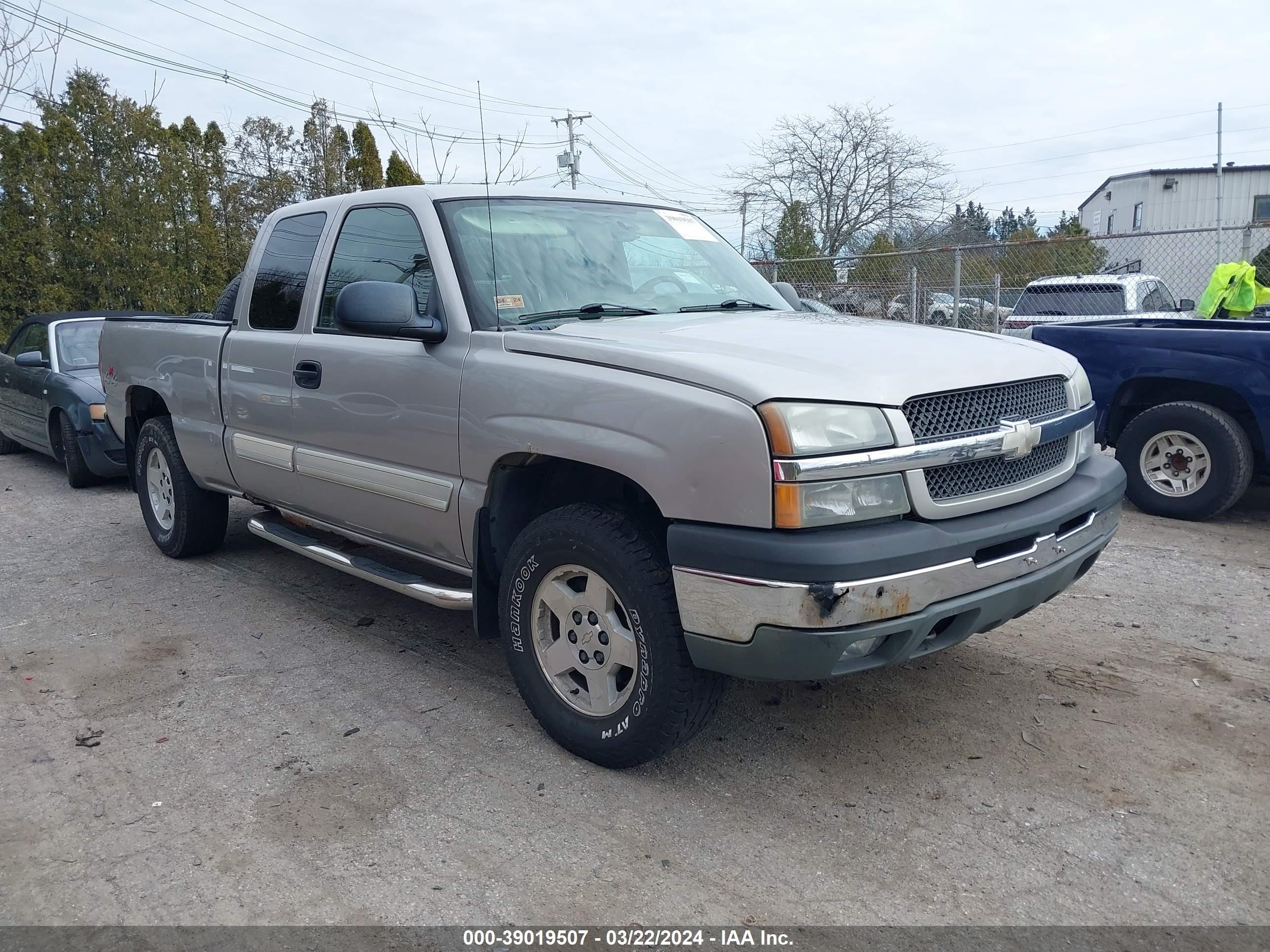 chevrolet silverado 2005 2gcek19b751300415