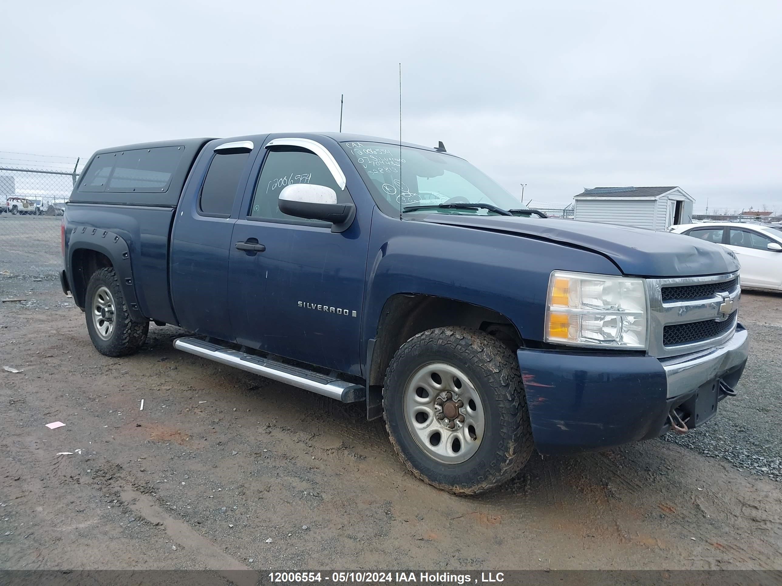 chevrolet silverado 2007 2gcek19c671704432