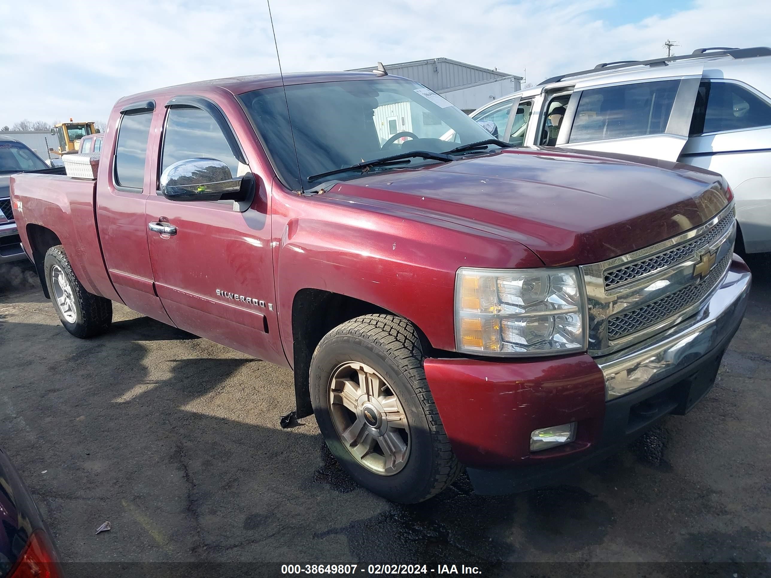 chevrolet silverado 2008 2gcek19j581275199