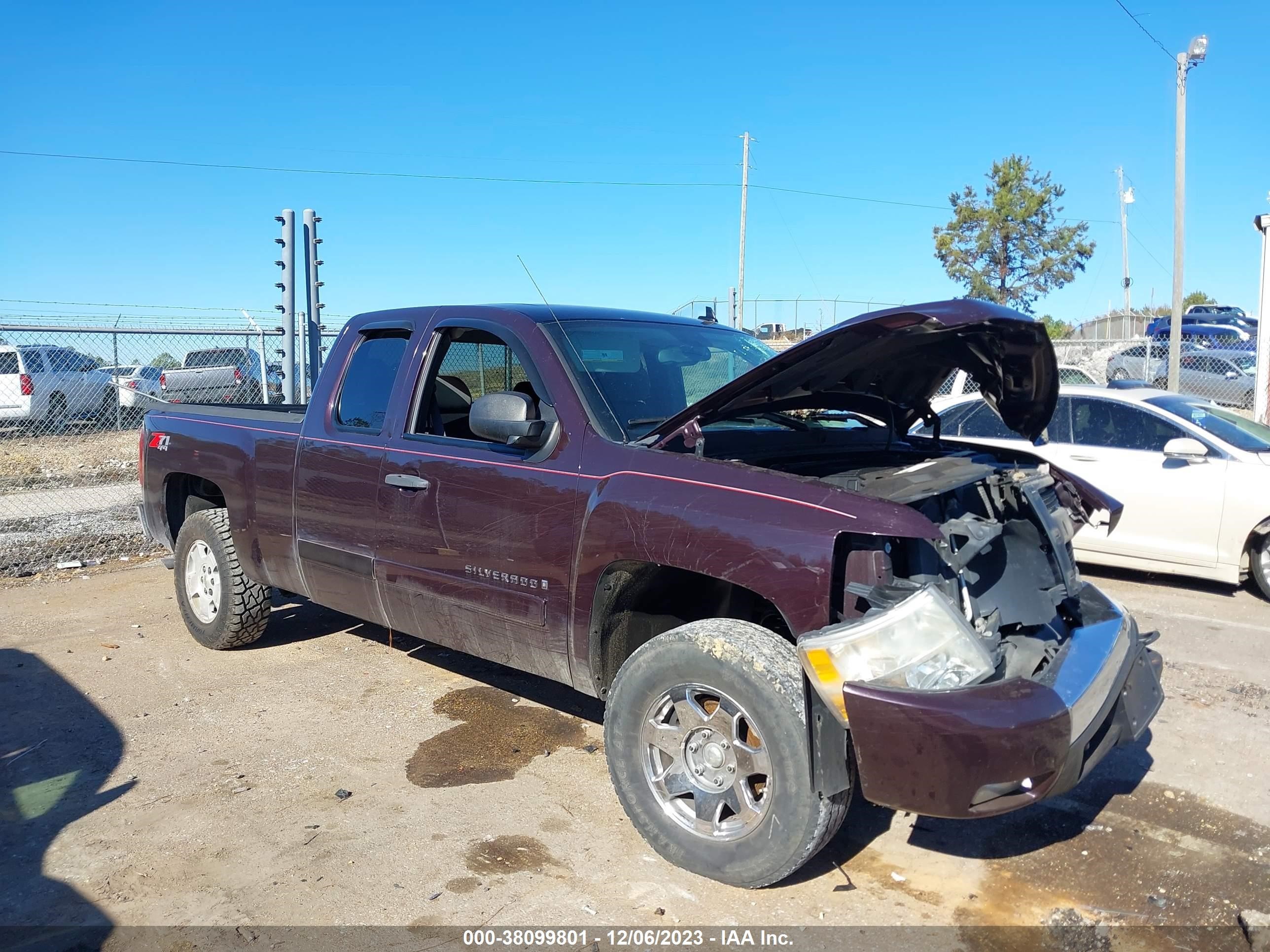 chevrolet silverado 2008 2gcek19j681197824