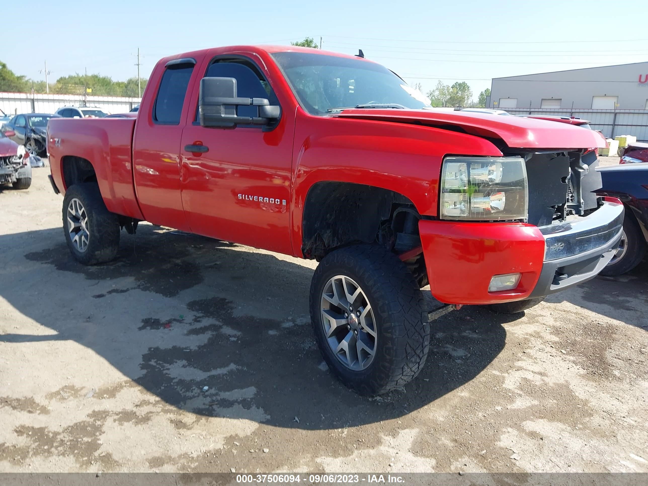 chevrolet silverado 2007 2gcek19j771621932