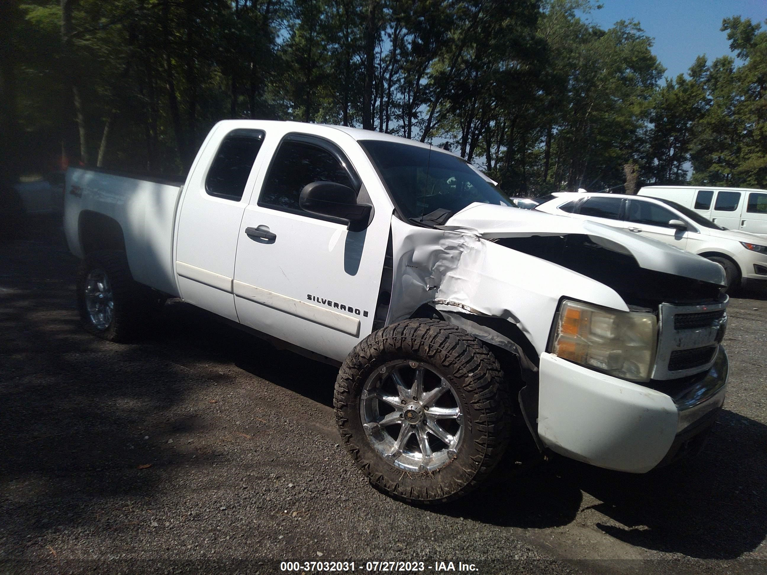 chevrolet silverado 2008 2gcek19j981127671