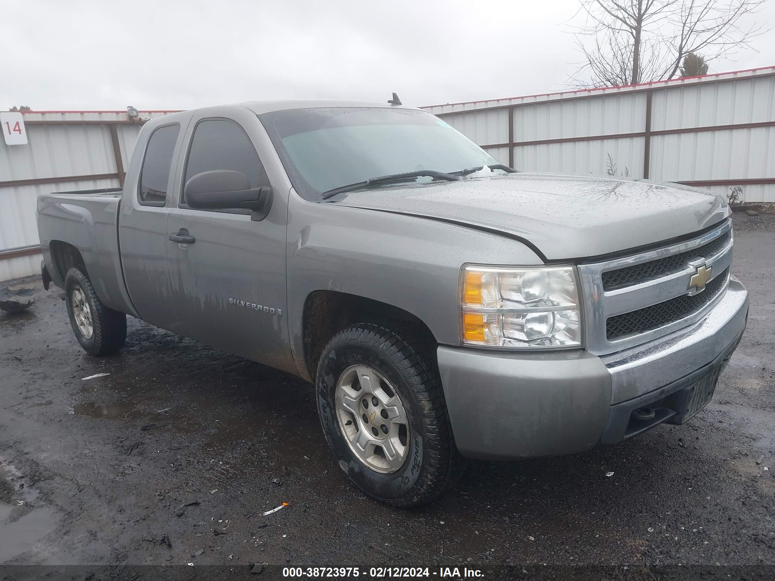 chevrolet silverado 2008 2gcek19j981234719