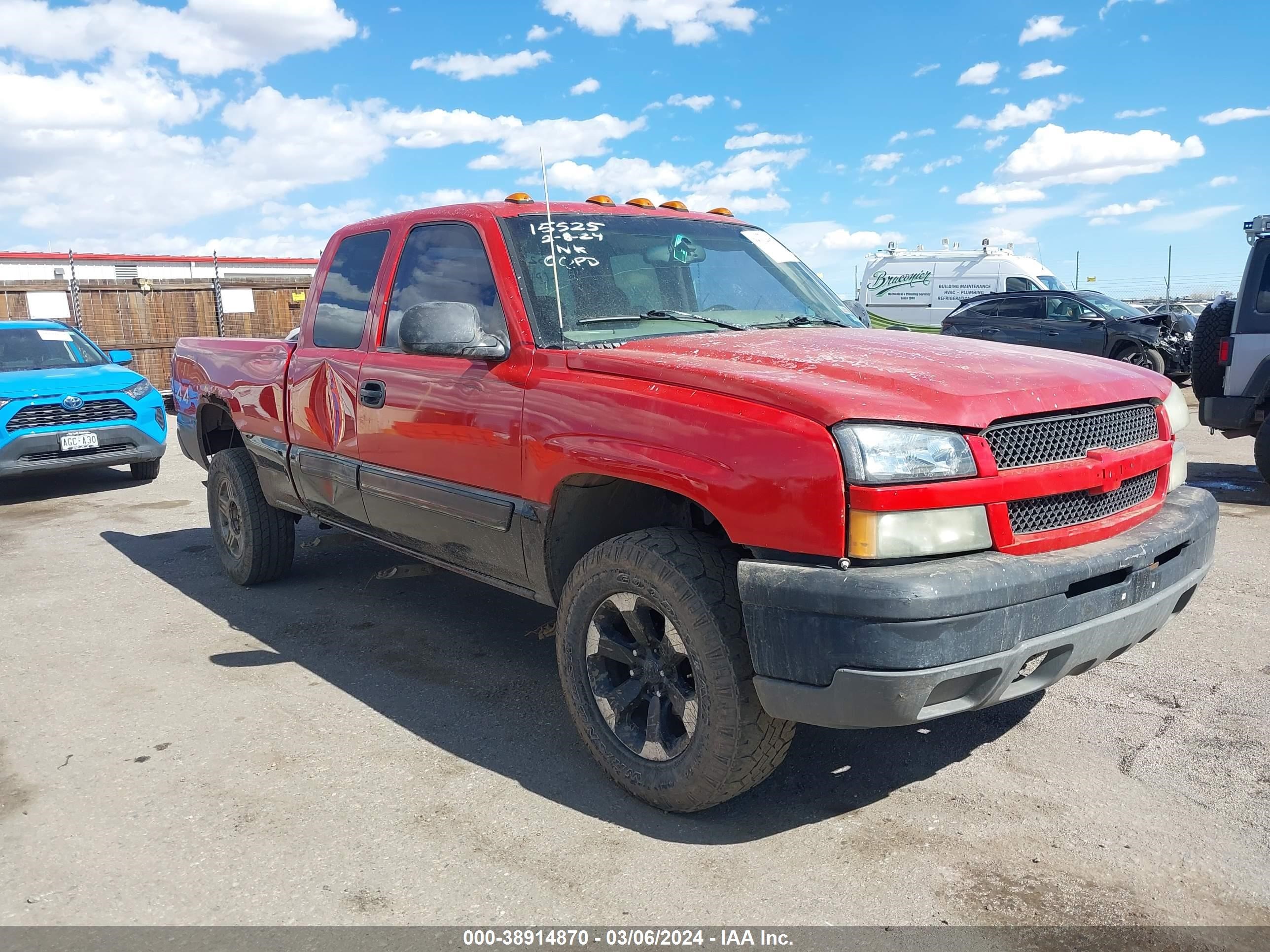 chevrolet silverado 2003 2gcek19t131187227