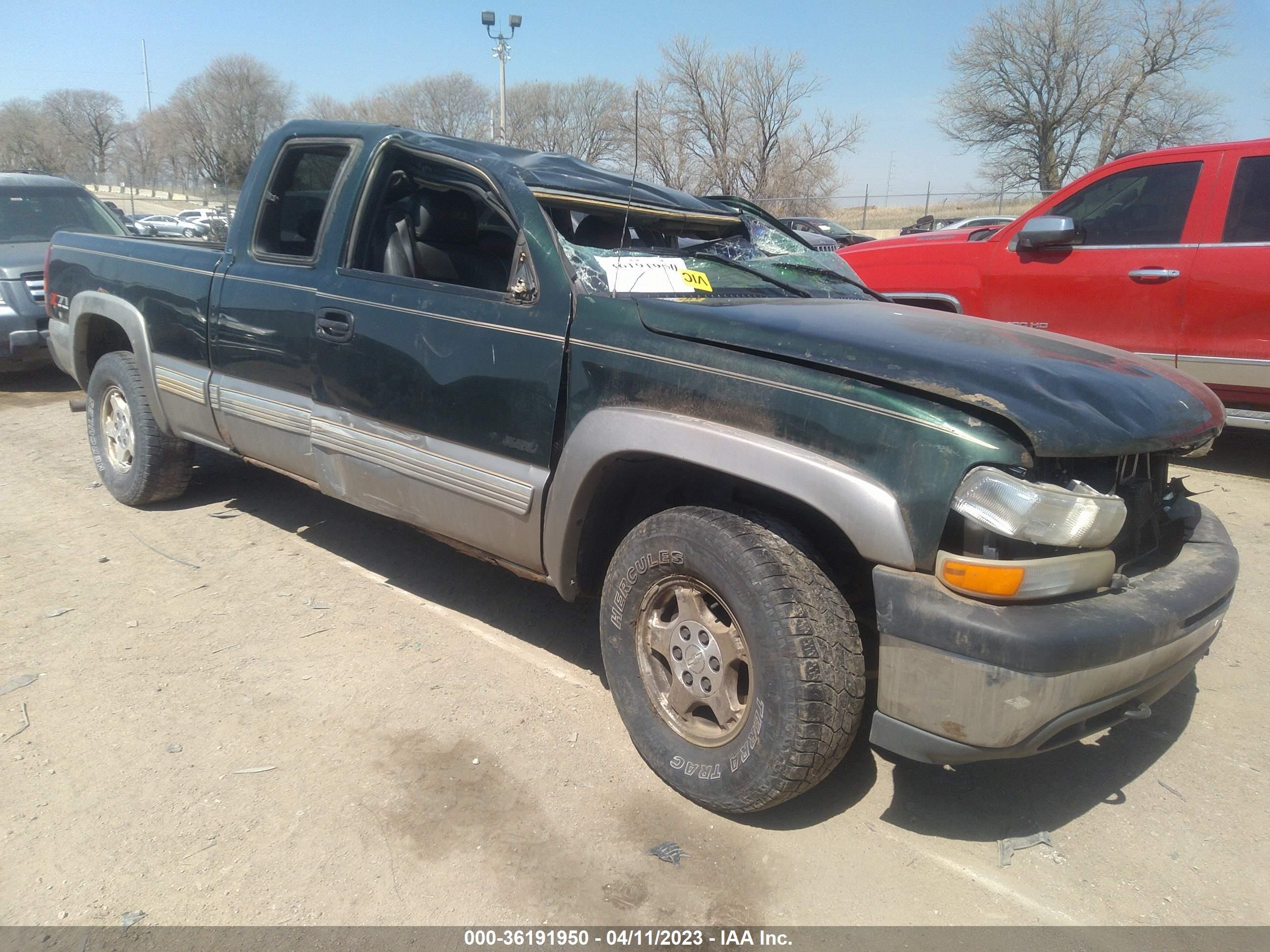 chevrolet silverado 2002 2gcek19t221103009