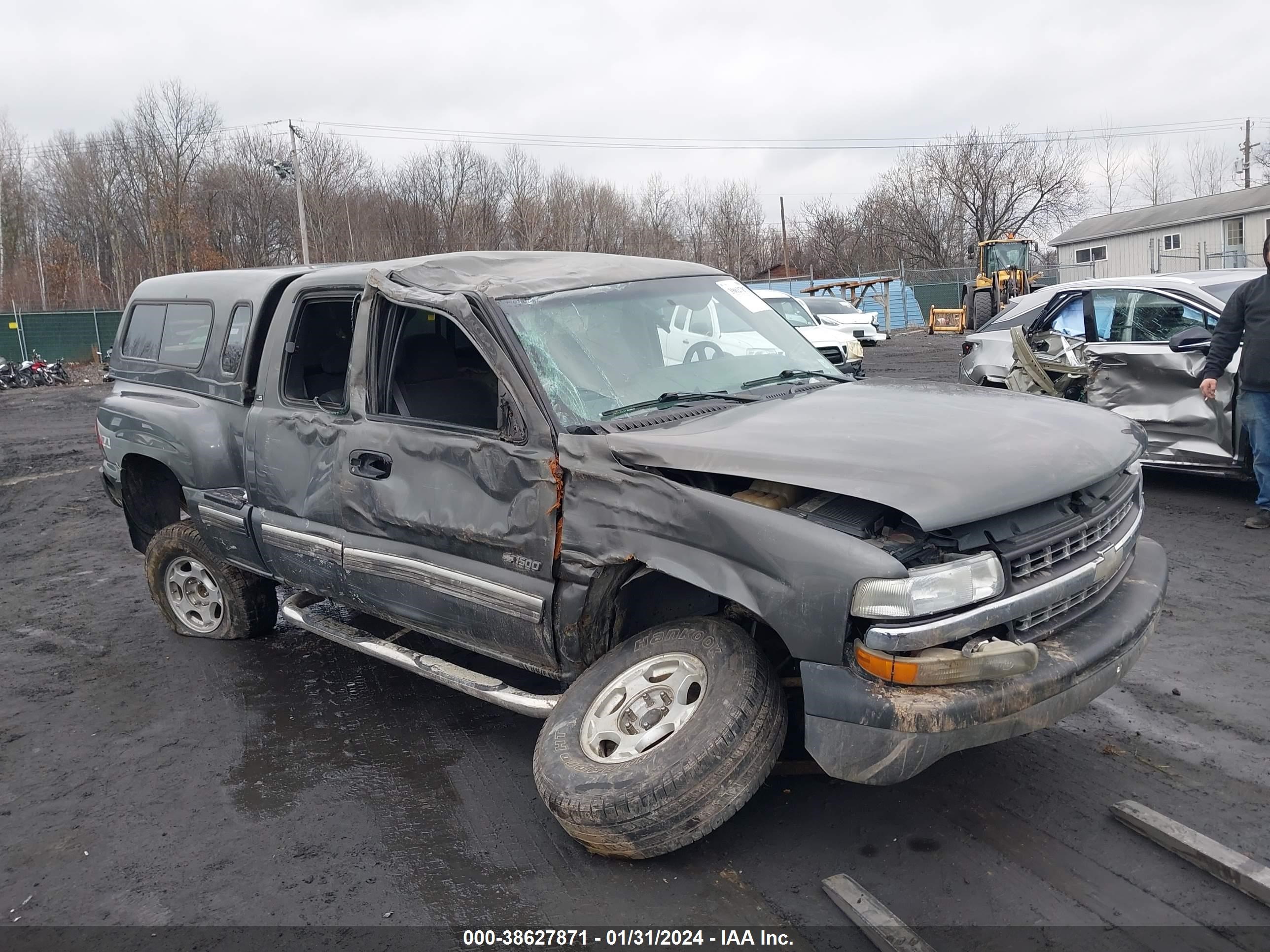 chevrolet silverado 2002 2gcek19t221263035