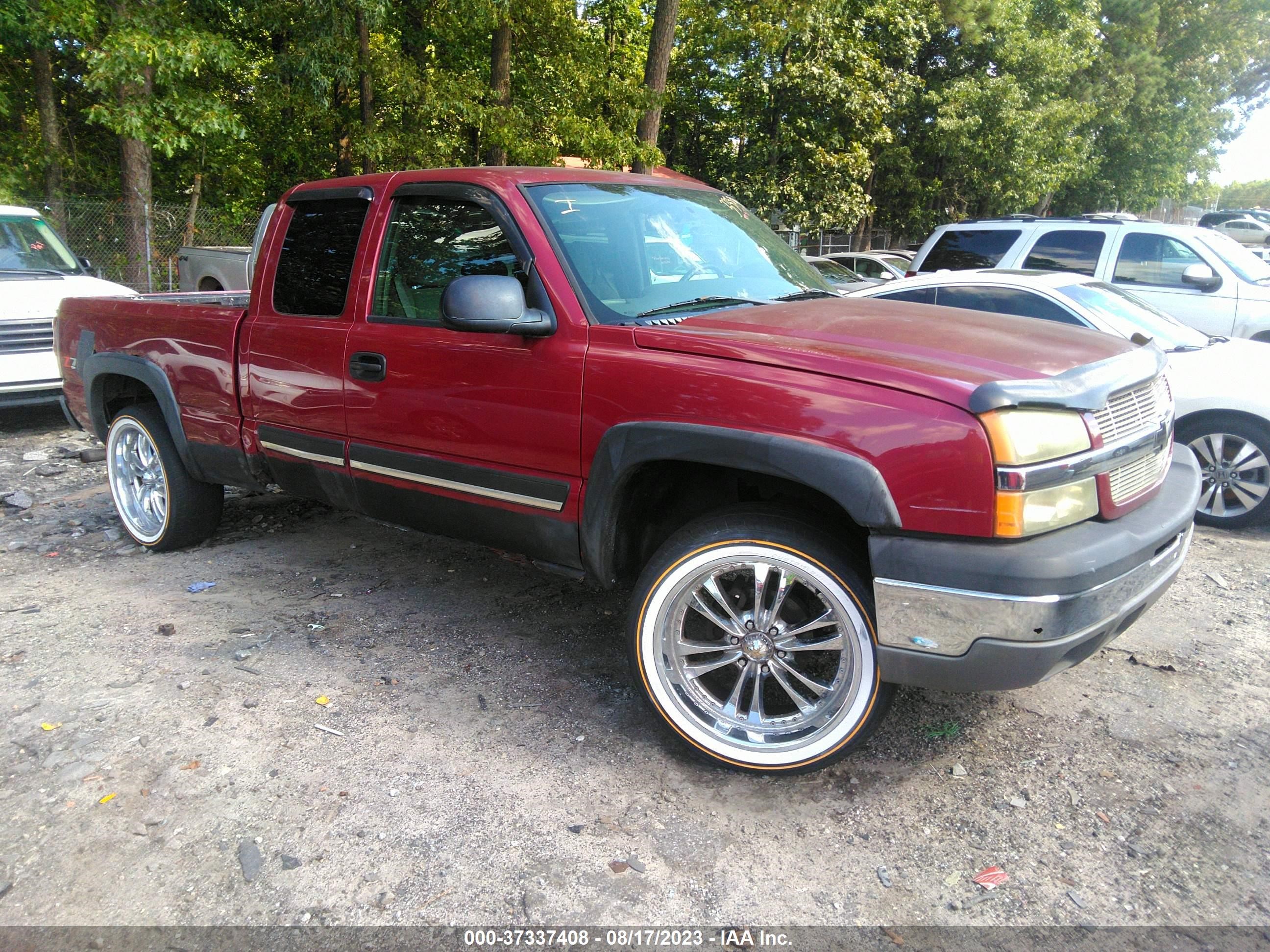 chevrolet silverado 2004 2gcek19t341327389