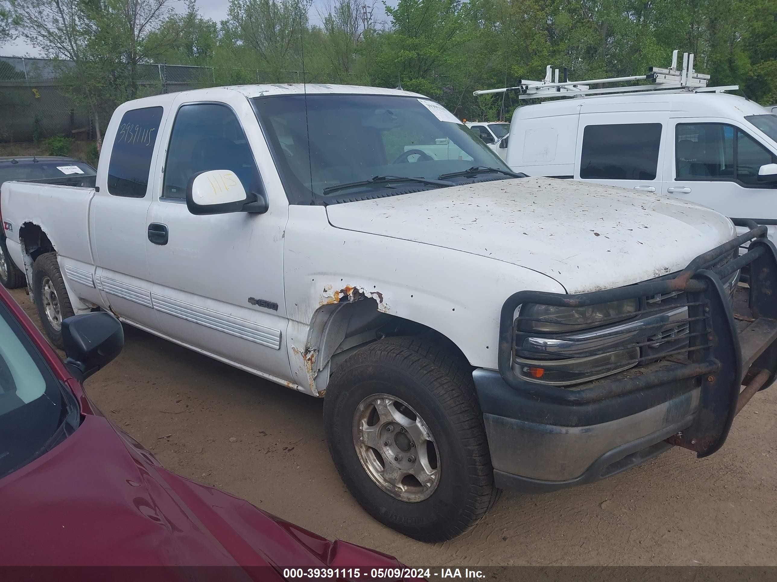 chevrolet silverado 2002 2gcek19t421257043