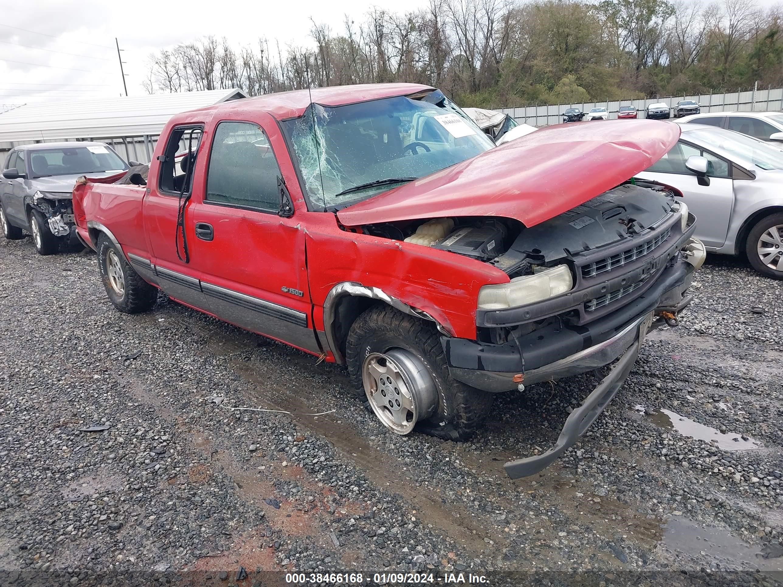 chevrolet silverado 2002 2gcek19t521190338