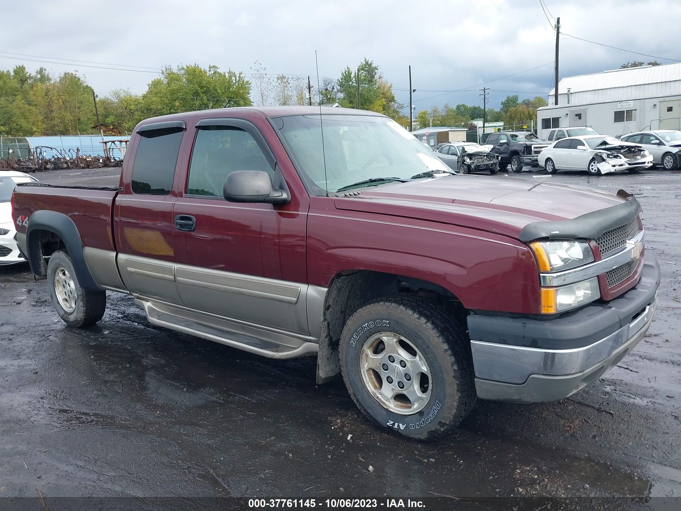 chevrolet silverado 2003 2gcek19t531312777