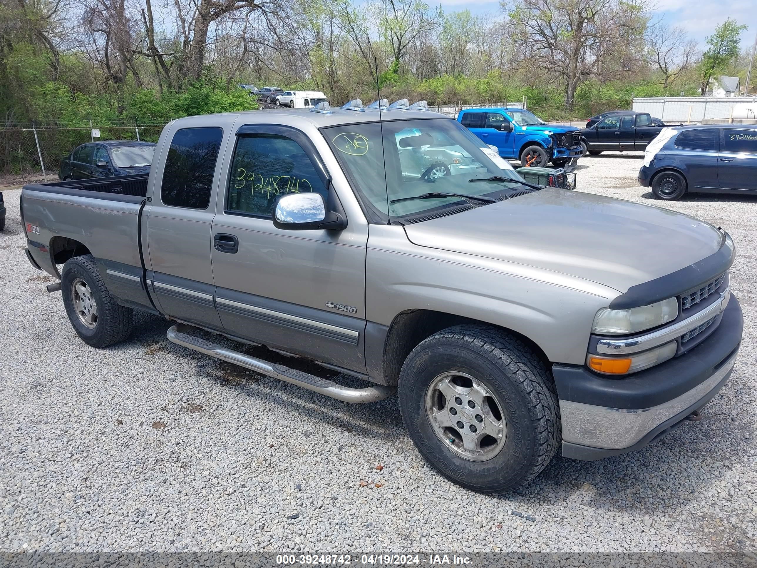 chevrolet silverado 2000 2gcek19t5y1325245