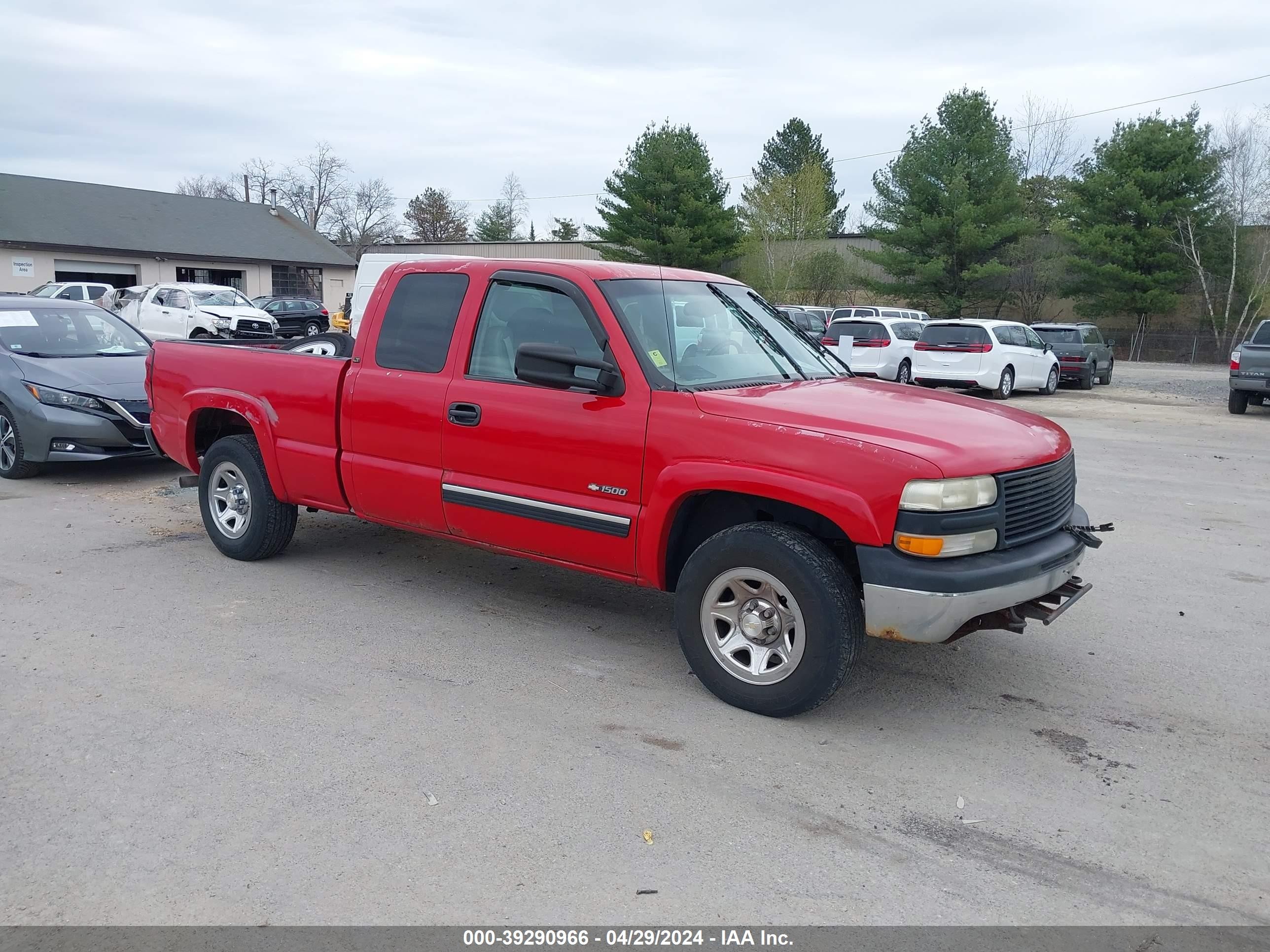 chevrolet silverado 2001 2gcek19t711100363